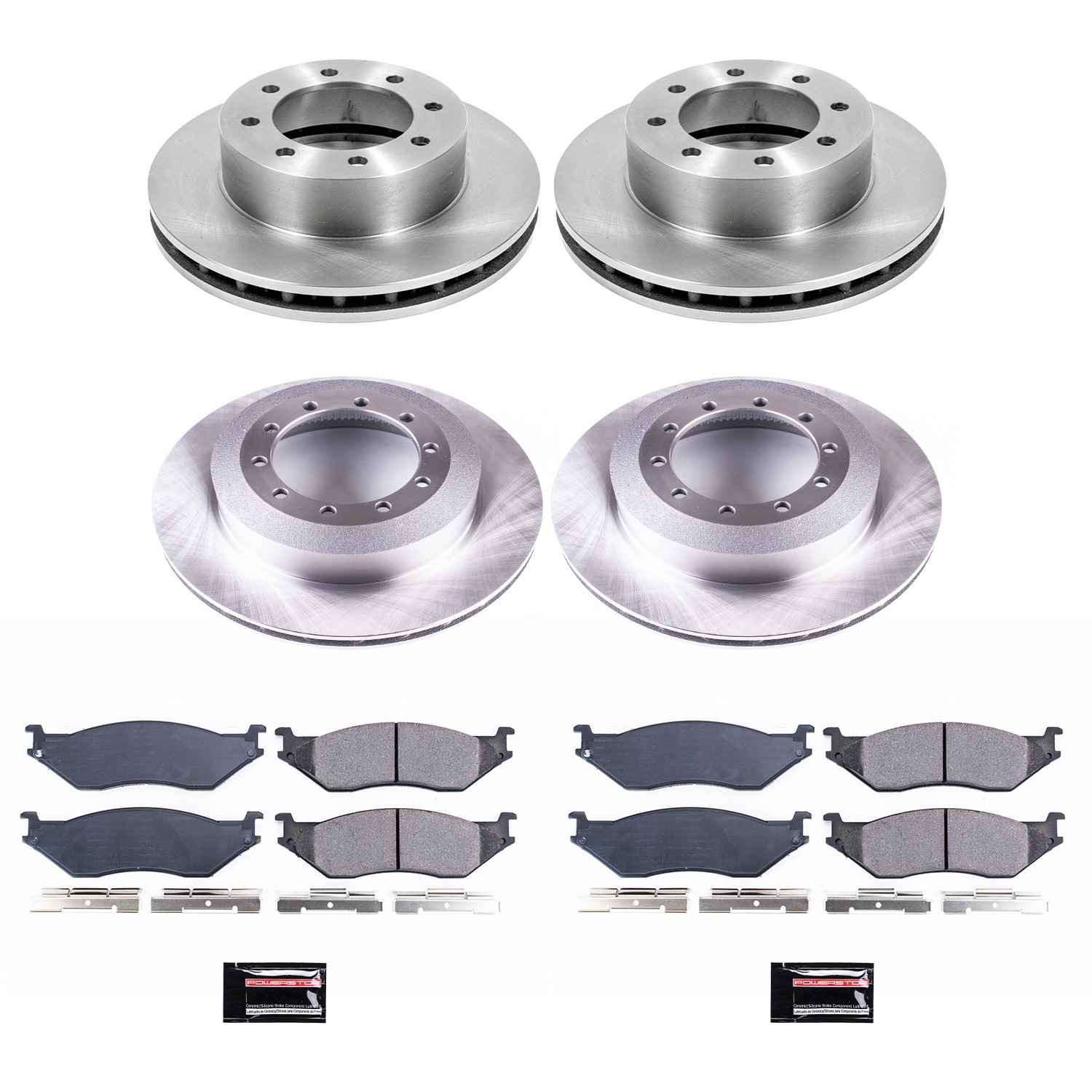 Power Stop 02-04 Ford F-550 Super Duty Front & Rear Autospecialty Brake Kit
