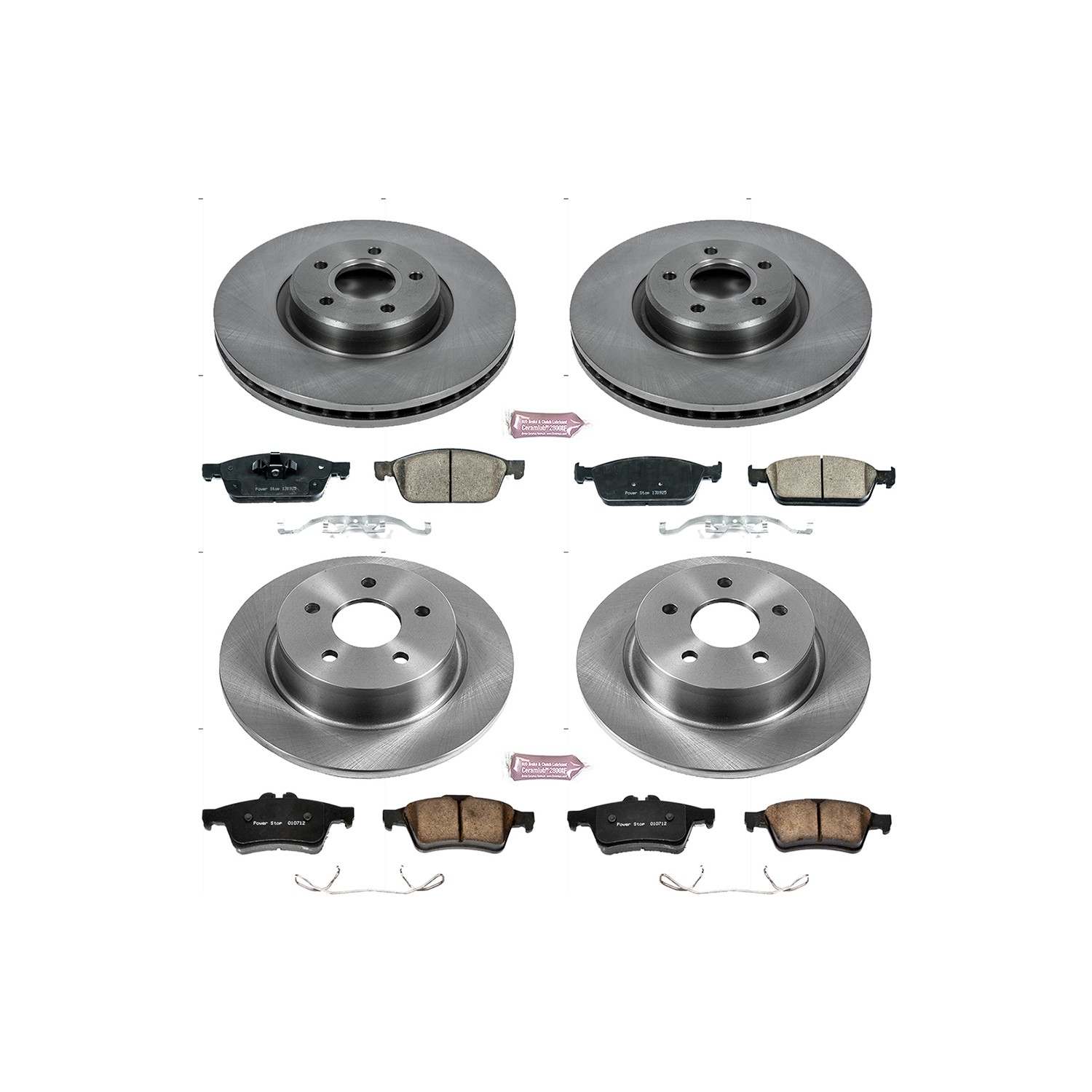 Power Stop 13-16 Ford Escape Front & Rear Autospecialty Brake Kit