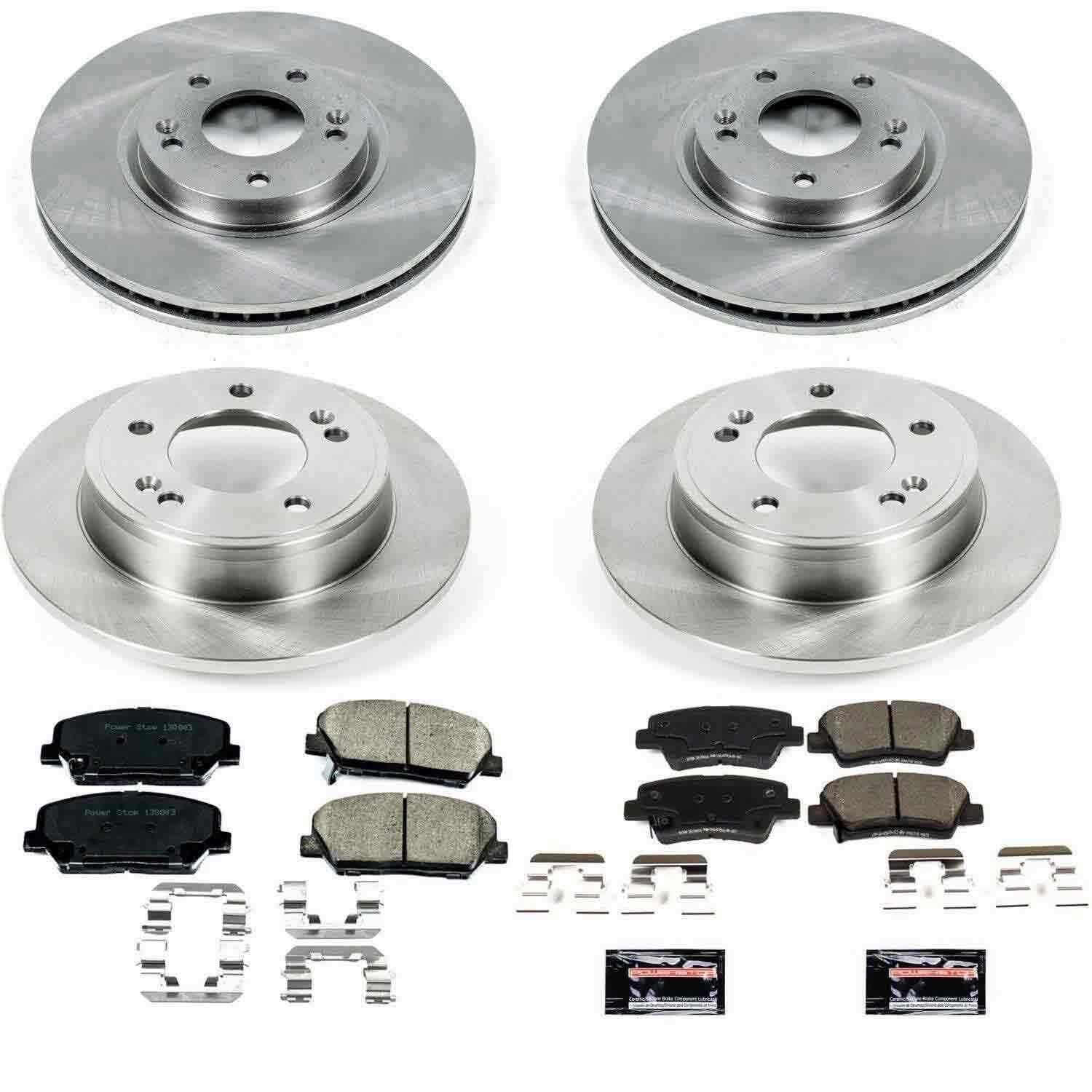 Power Stop 13-15 Hyundai Veloster Front & Rear Autospecialty Brake Kit