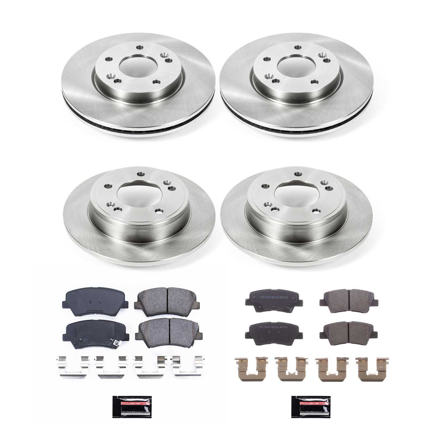 Power Stop 11-16 Hyundai Elantra Front & Rear Autospecialty Brake Kit