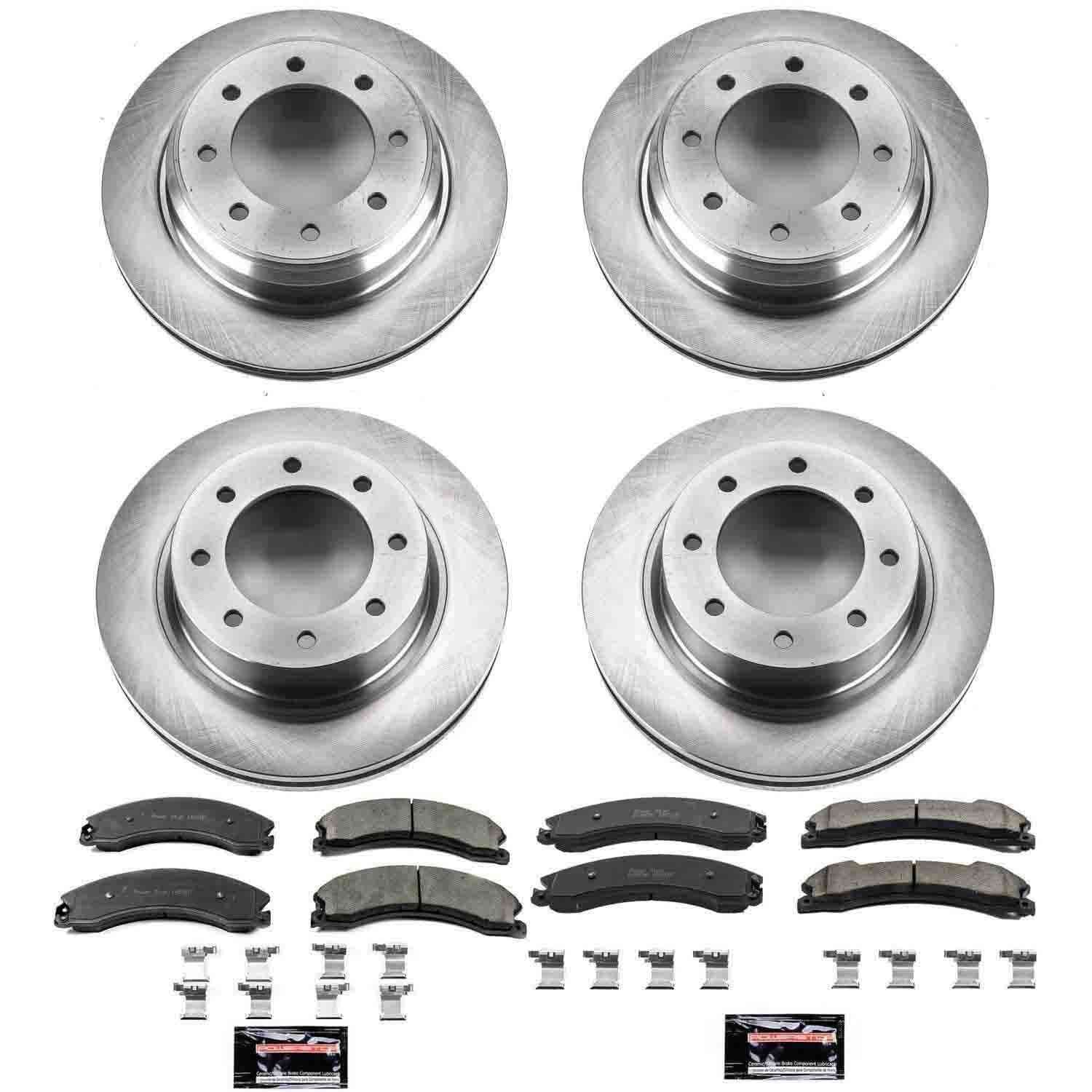 Power Stop 12-21 Nissan NV1500 Front & Rear Autospecialty Brake Kit