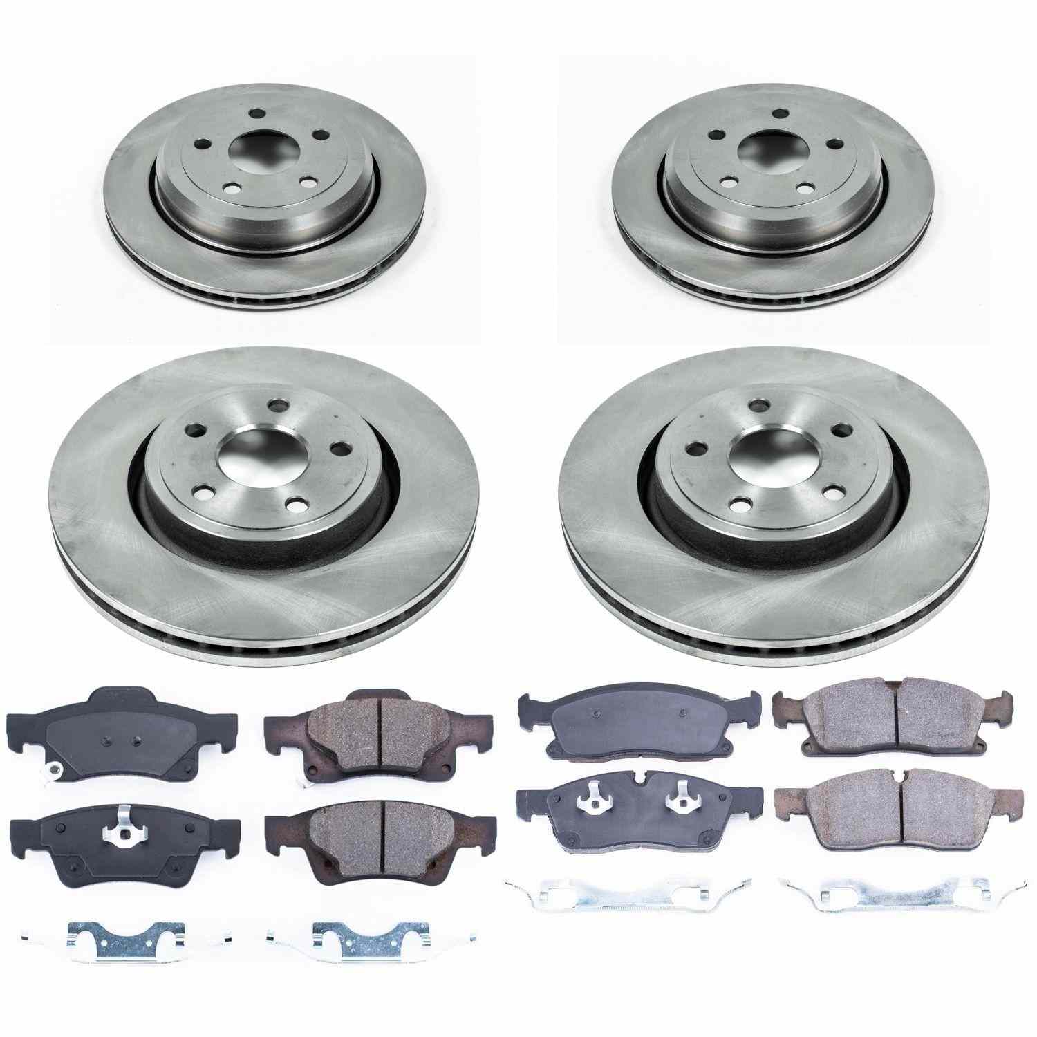 Power Stop 13-16 Dodge Durango Front & Rear Autospecialty Brake Kit