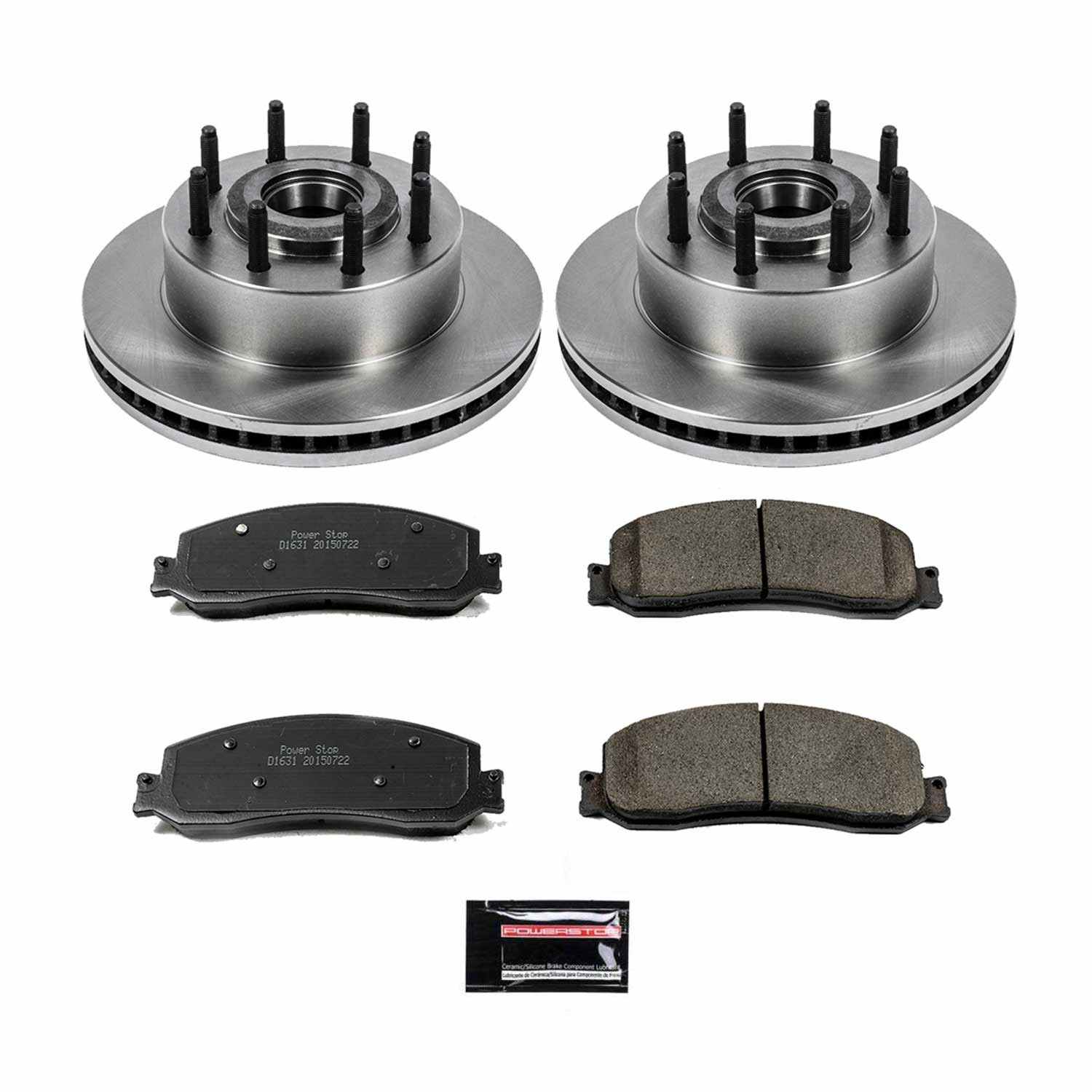 Power Stop 2012 Ford F-350 Super Duty Front Autospecialty Brake Kit