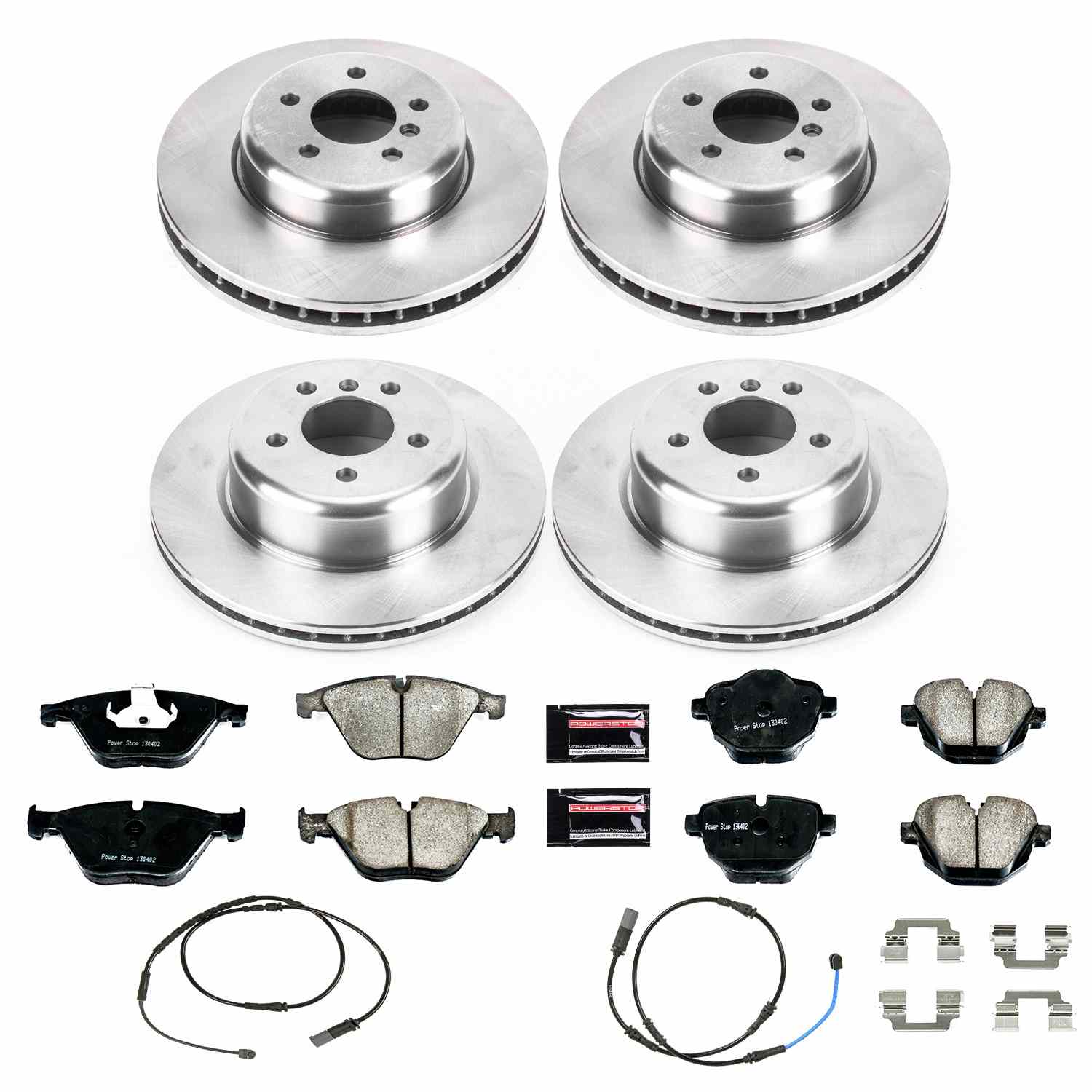 Power Stop 2011 BMW 535i xDrive Front & Rear Autospecialty Brake Kit