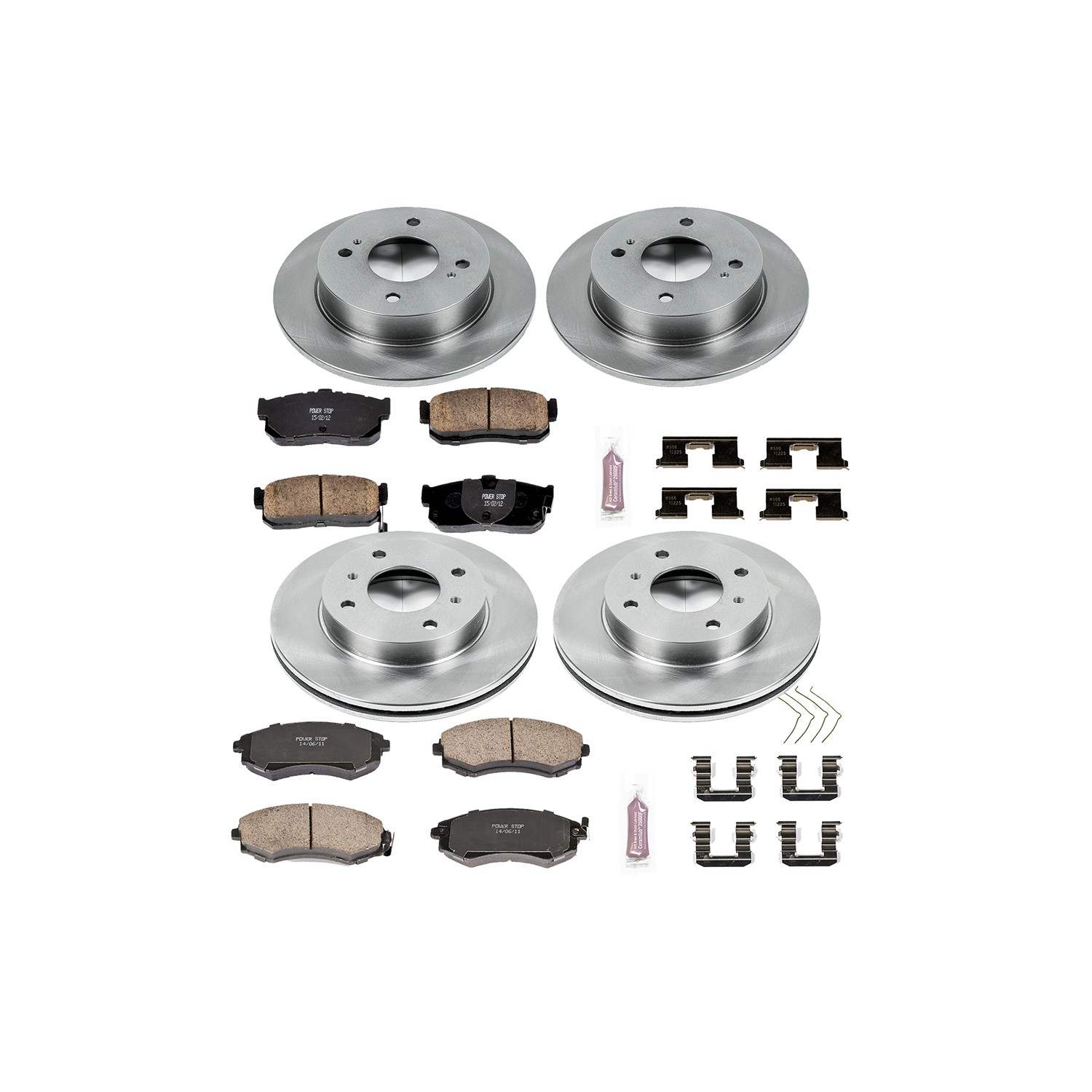Power Stop 91-96 Infiniti G20 Front & Rear Autospecialty Brake Kit