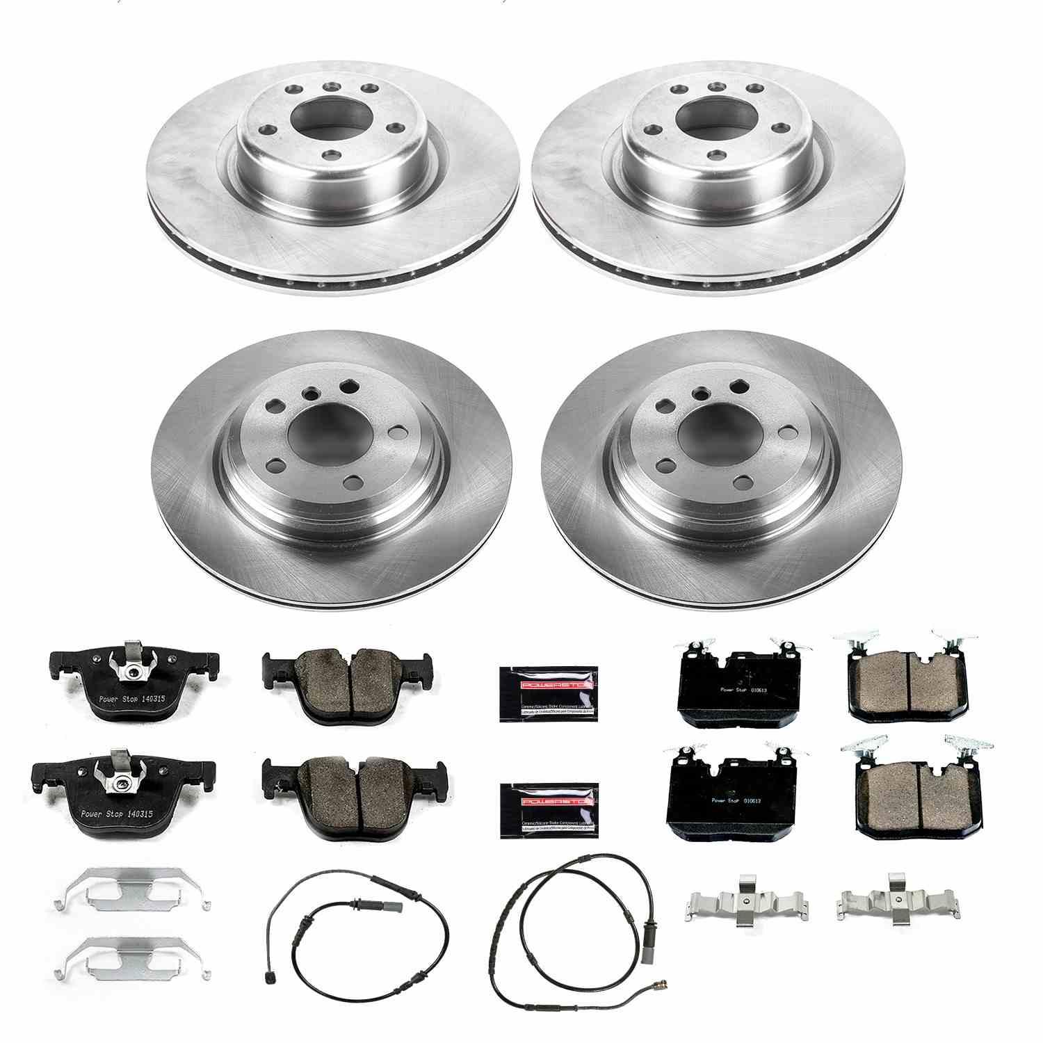 Power Stop 2016 BMW 328i xDrive Front & Rear Autospecialty Brake Kit