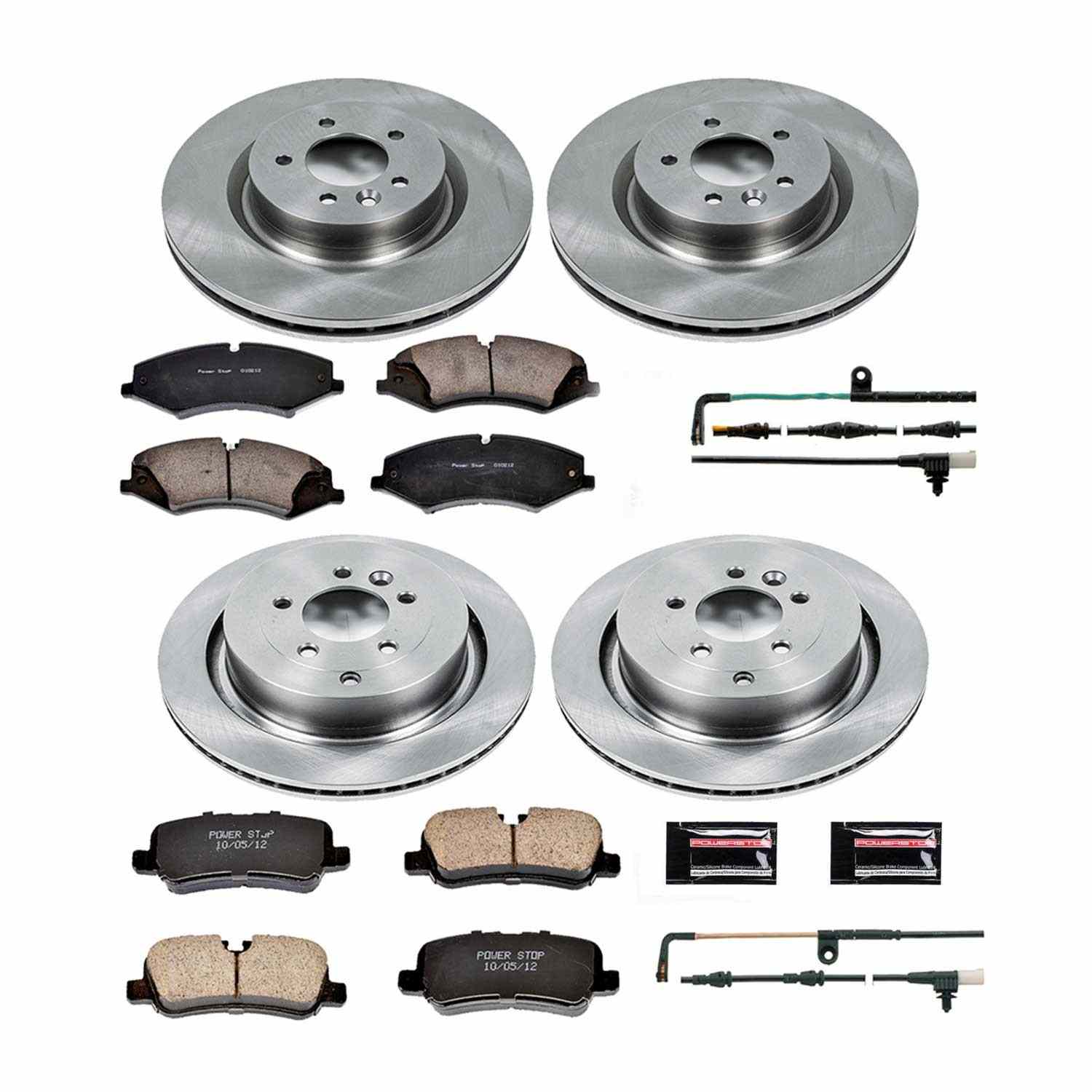 Power Stop 2010 Land Rover LR4 Front & Rear Autospecialty Brake Kit