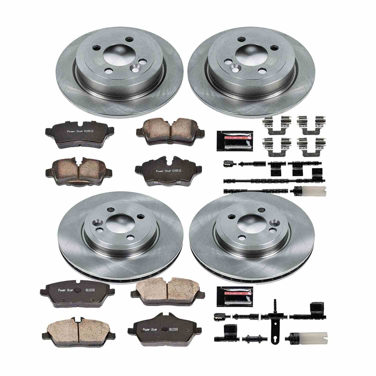 Power Stop 11-16 Mini Cooper Front & Rear Autospecialty Brake Kit