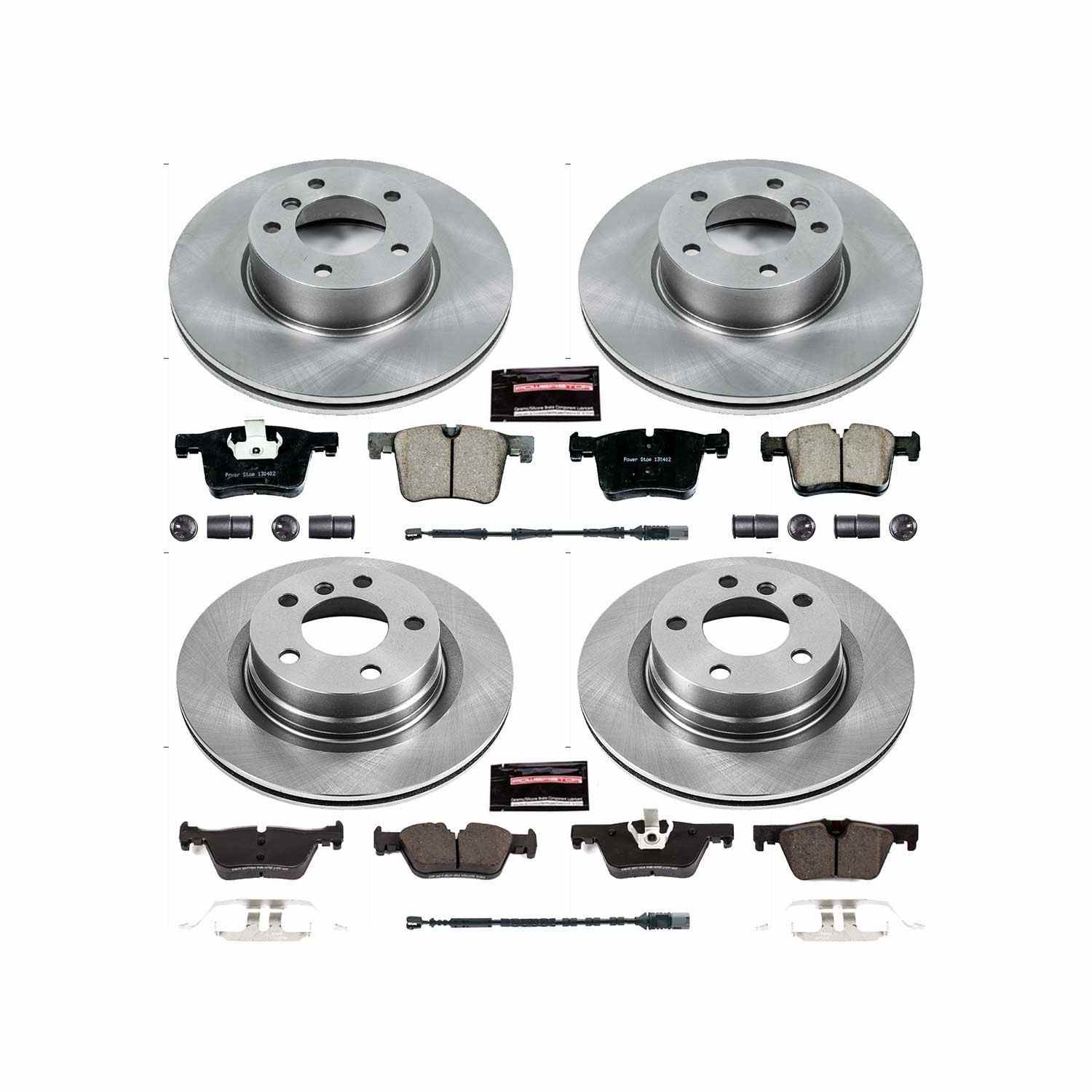 Power Stop 14-16 BMW 228i Front & Rear Autospecialty Brake Kit