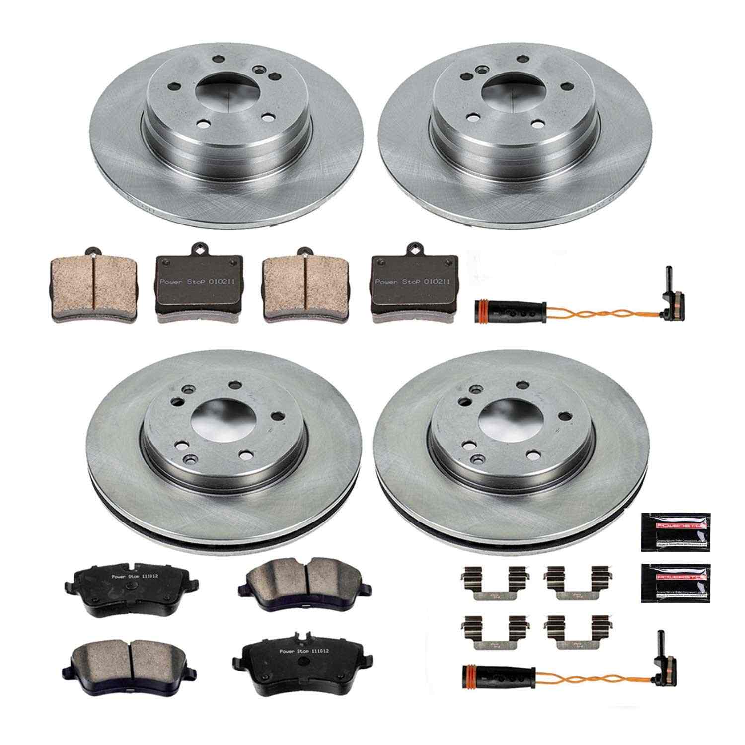 Power Stop 2003 Mercedes-Benz S430 Front & Rear Autospecialty Brake Kit
