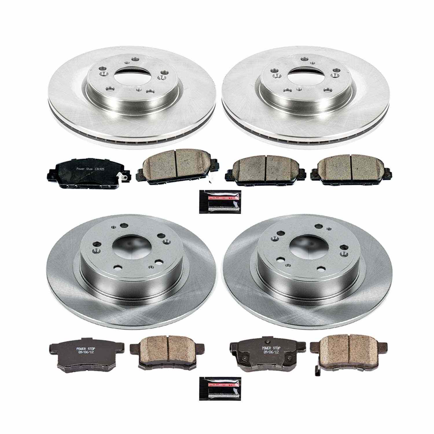 Power Stop 13-17 Honda Accord Front & Rear Autospecialty Brake Kit