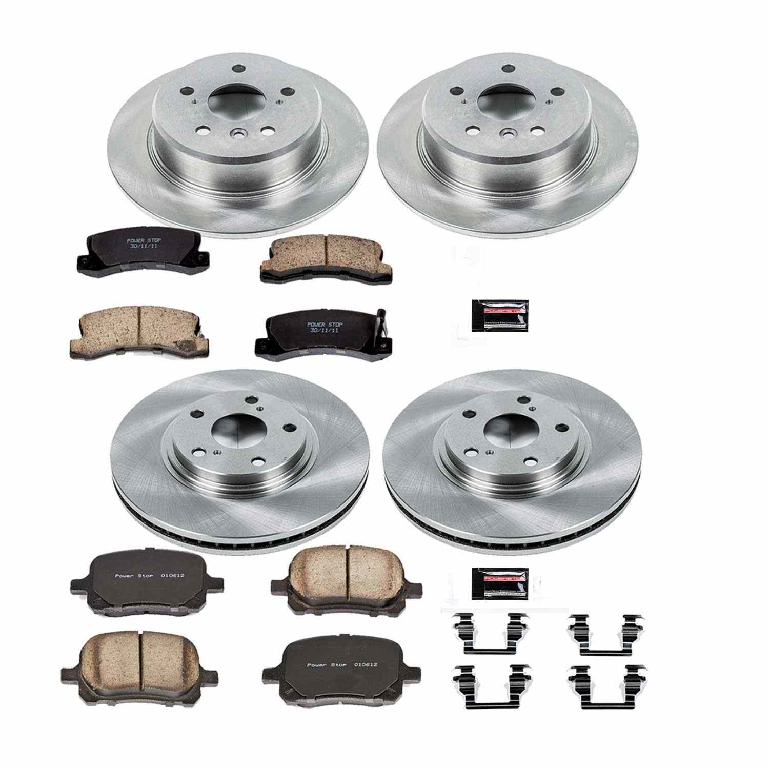 Power Stop 99-01 Lexus RX300 Front & Rear Autospecialty Brake Kit