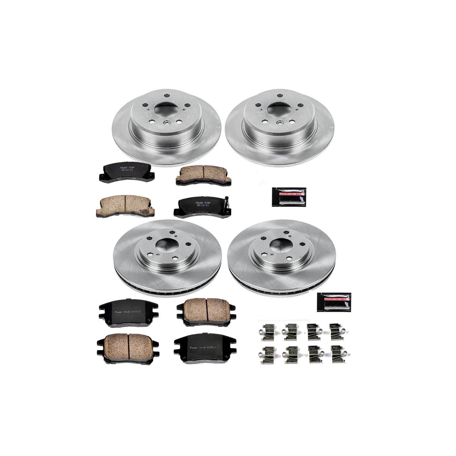 Power Stop 02-03 Lexus RX300 Front & Rear Autospecialty Brake Kit