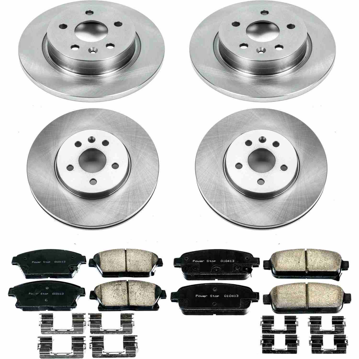 Power Stop 13-18 Buick Encore Front & Rear Autospecialty Brake Kit