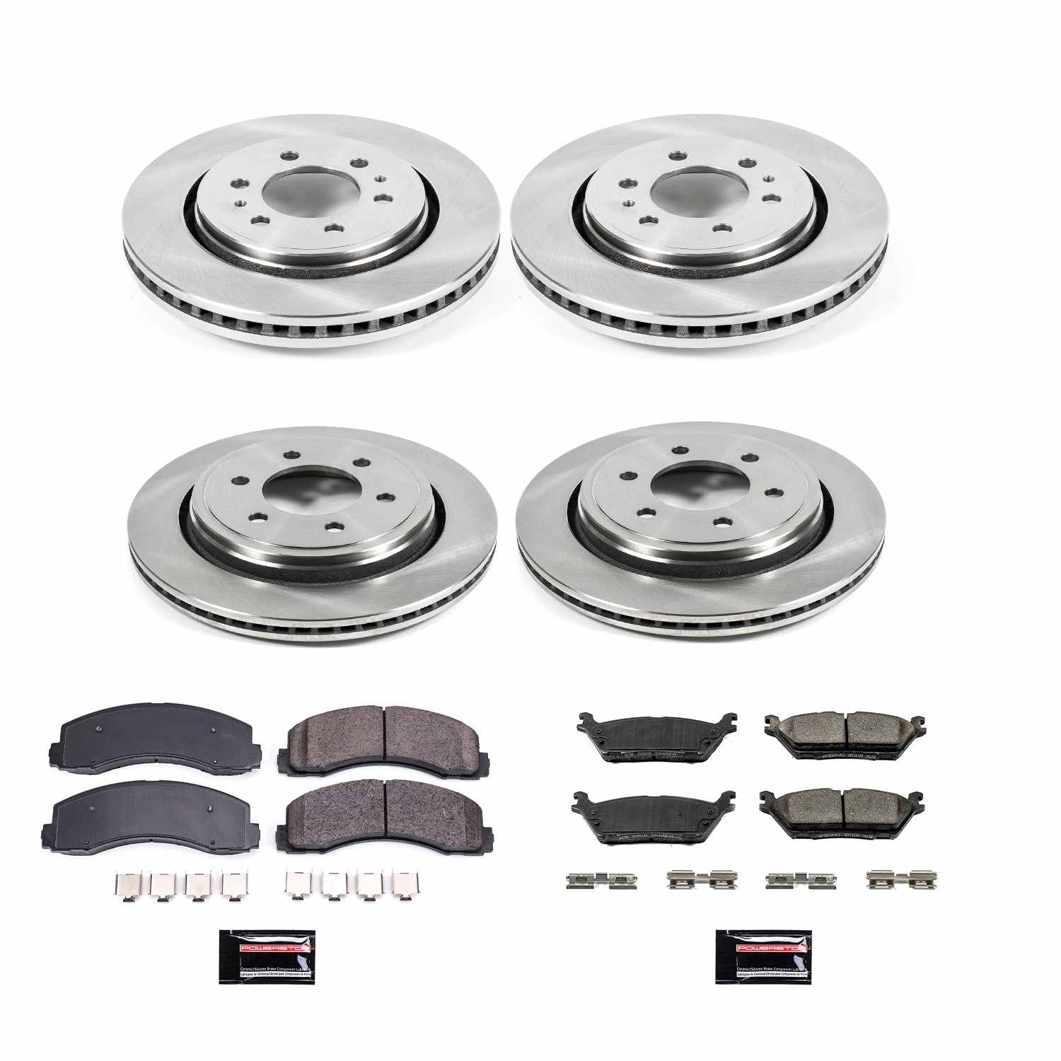Power Stop 15-17 Ford F-150 Front & Rear Autospecialty Brake Kit