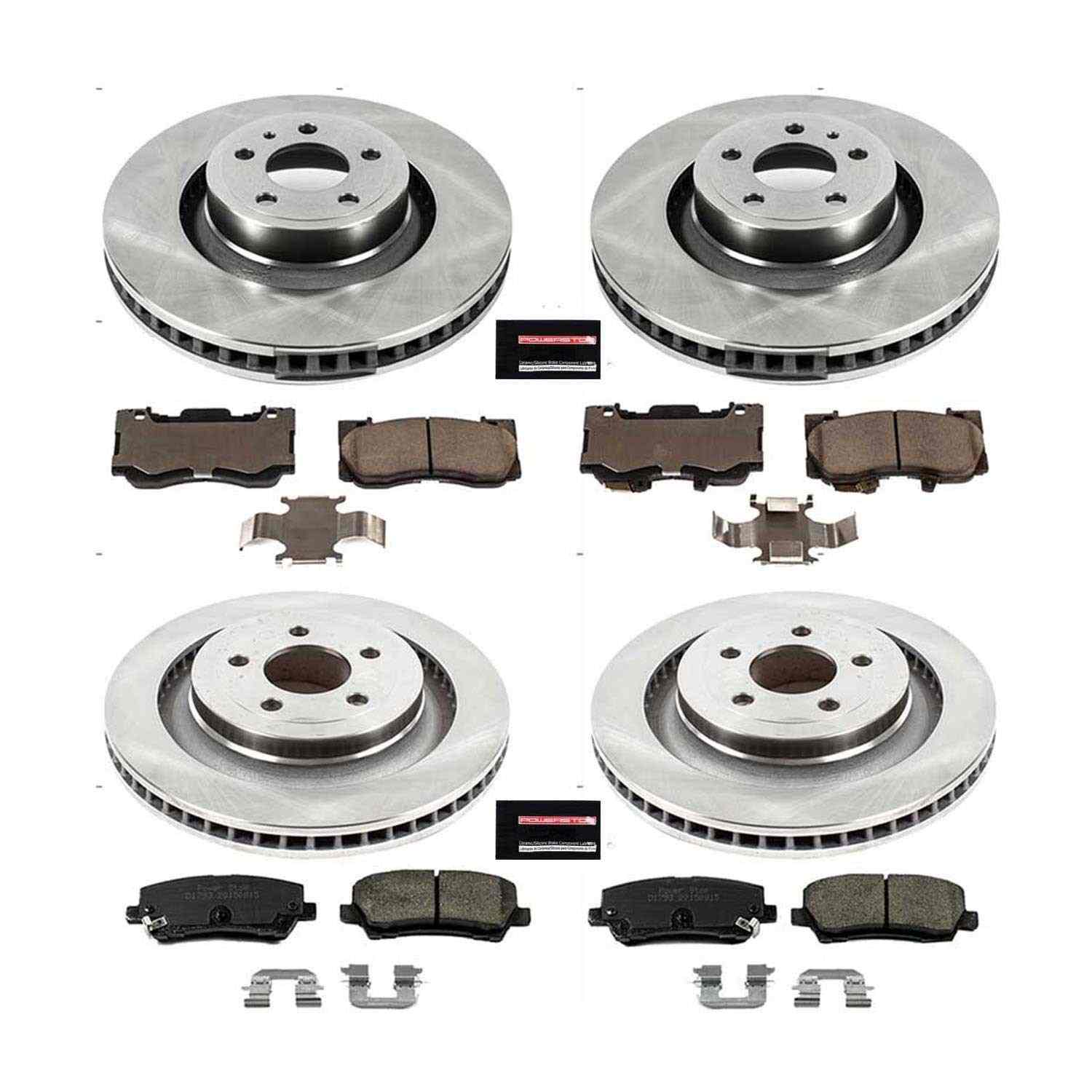 Power Stop 15-19 Ford Mustang Front & Rear Autospecialty Brake Kit