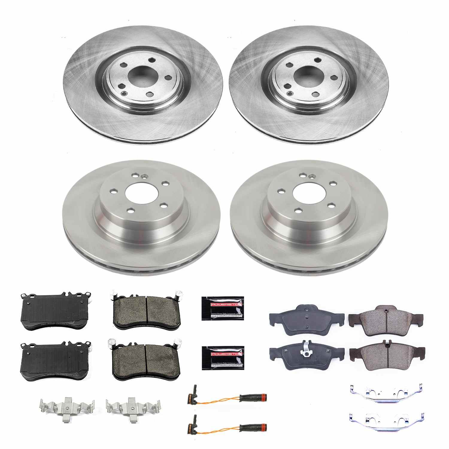 Power Stop 12-18 Mercedes-Benz CLS550 Front and Rear Autospecialty Brake Kit