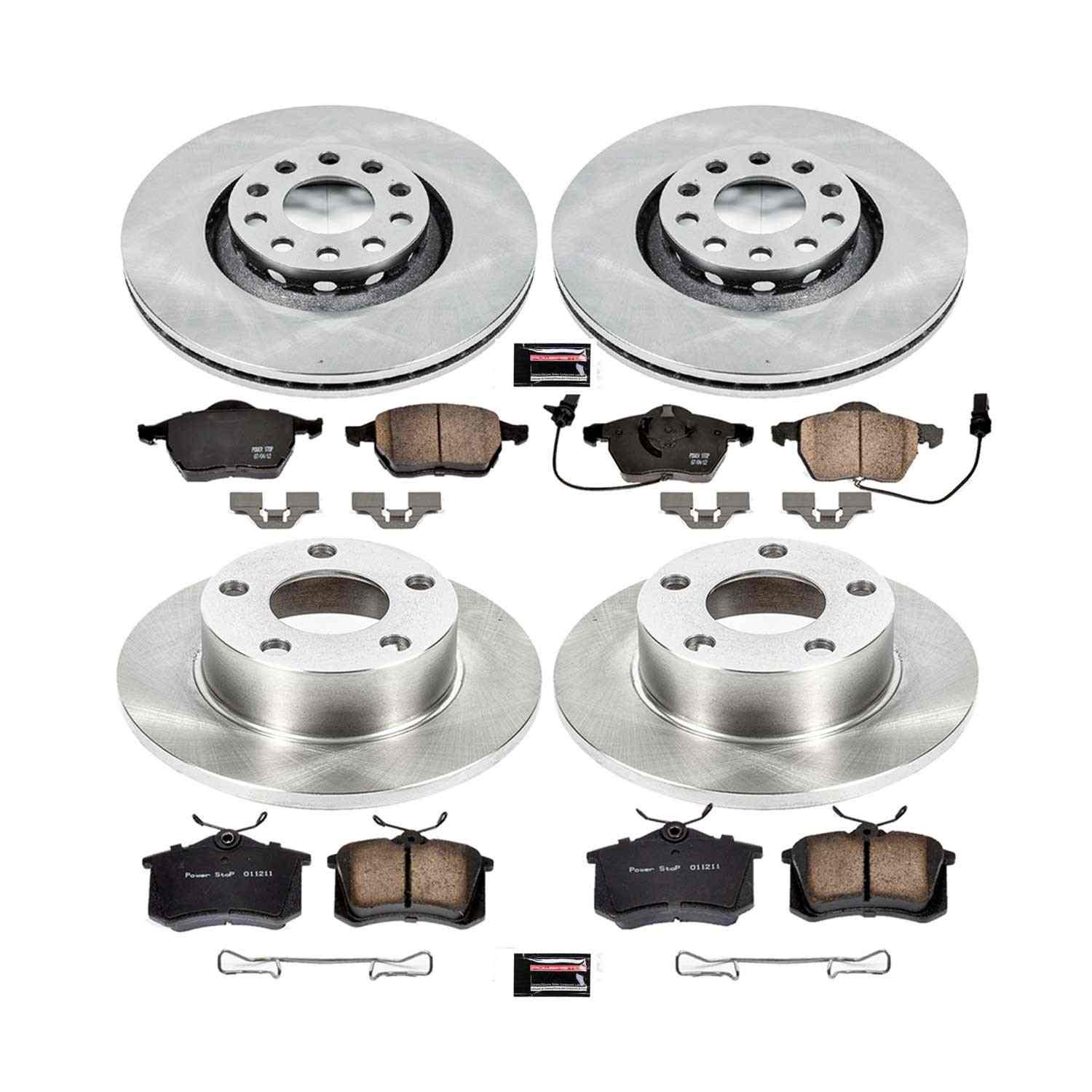 Power Stop 98-01 Audi A6 Quattro Front & Rear Autospecialty Brake Kit