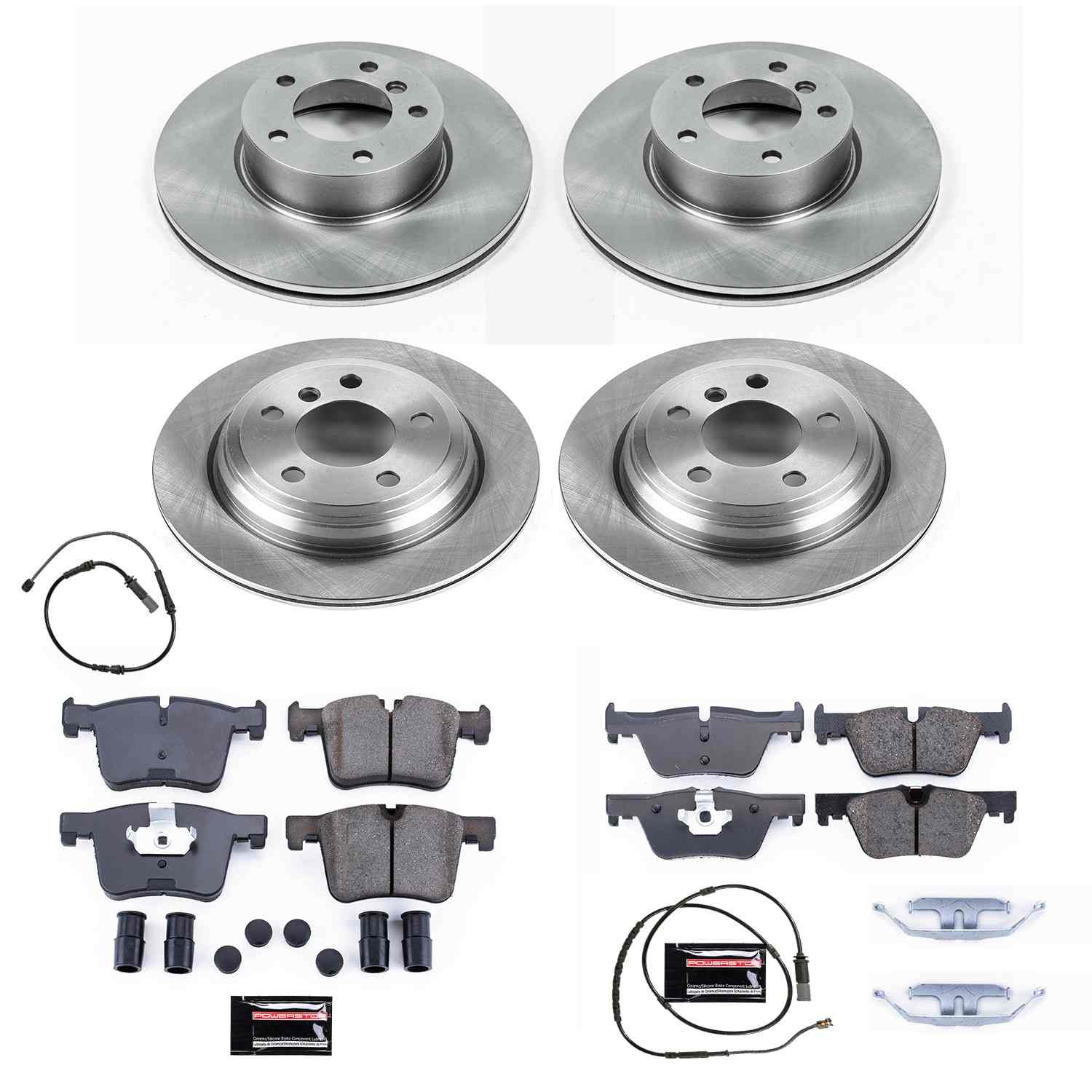 Power Stop 13-18 BMW 320i xDrive Front & Rear Autospecialty Brake Kit