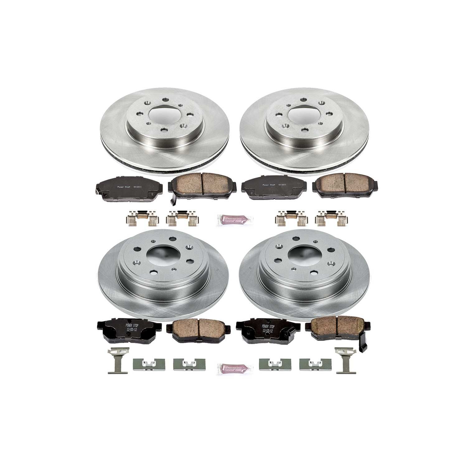 Power Stop 94-01 Acura Integra Front & Rear Autospecialty Brake Kit
