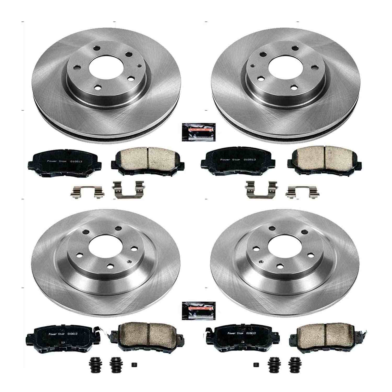 Power Stop 13-15 Mazda CX-5 Front & Rear Autospecialty Brake Kit