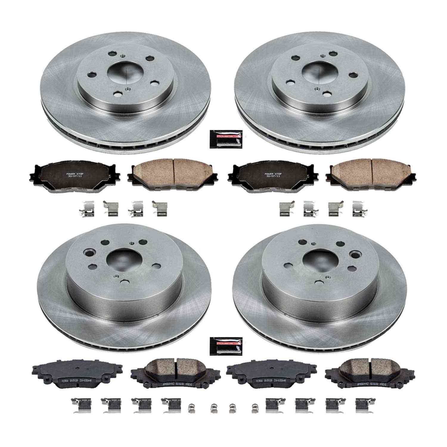 Power Stop 14-15 Lexus IS250 Front & Rear Autospecialty Brake Kit
