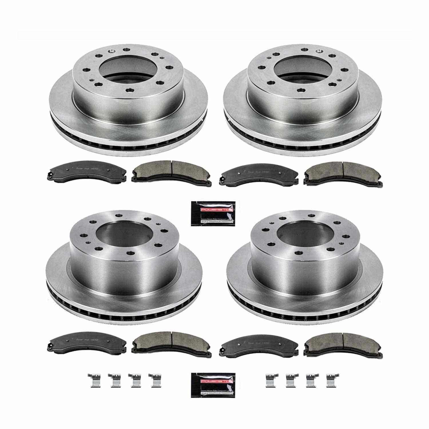 Power Stop 15-19 GMC Sierra 2500 HD Front & Rear Autospecialty Brake Kit