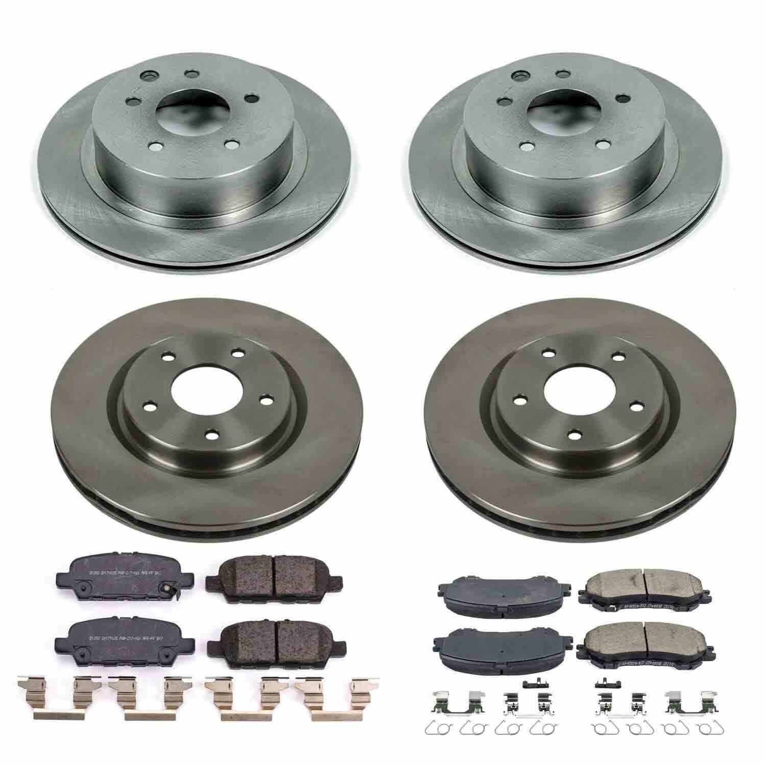 Power Stop 14-19 Nissan Rogue Front & Rear Autospecialty Brake Kit