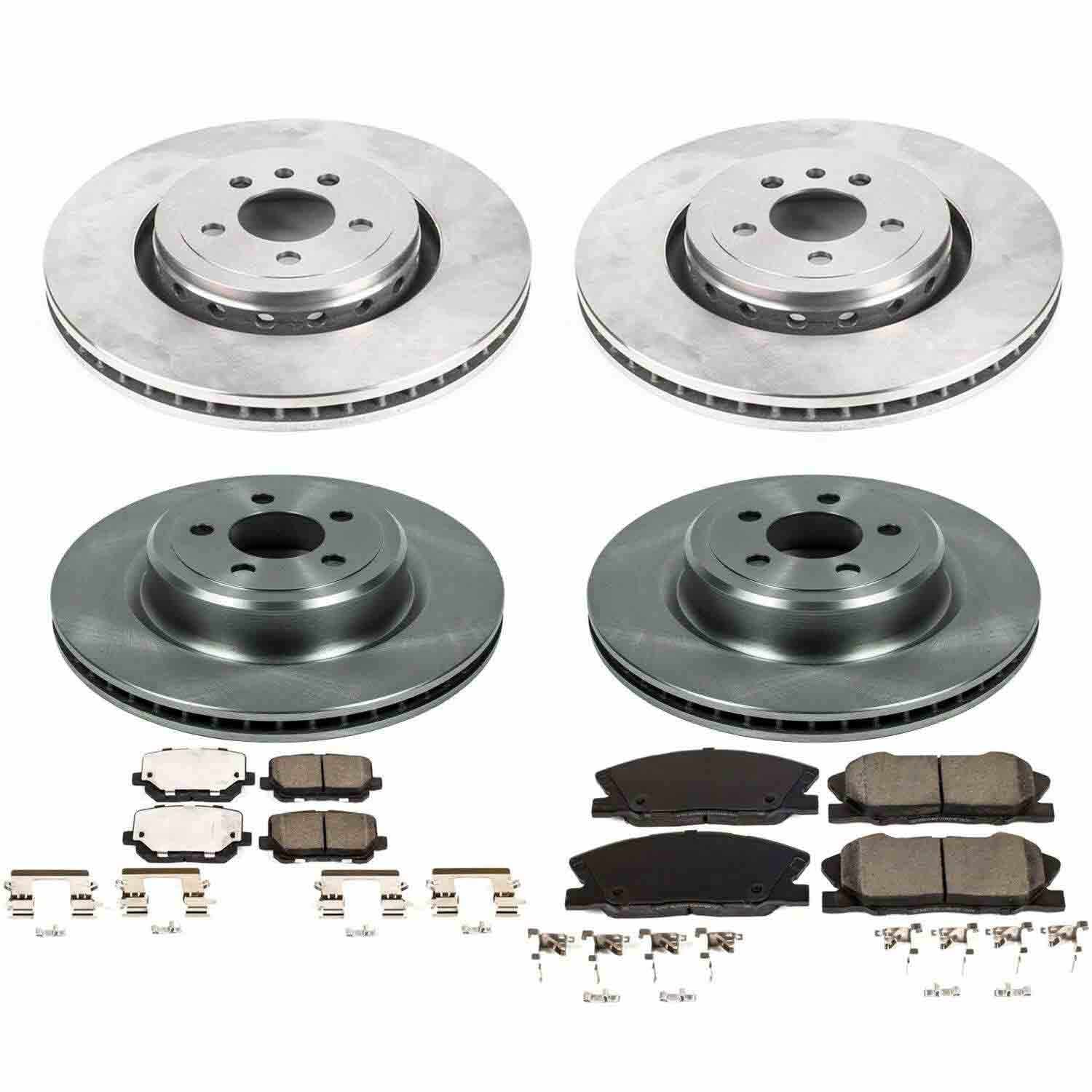 Power Stop 14-22 Dodge Charger Front and Rear Autospecialty Brake Kit