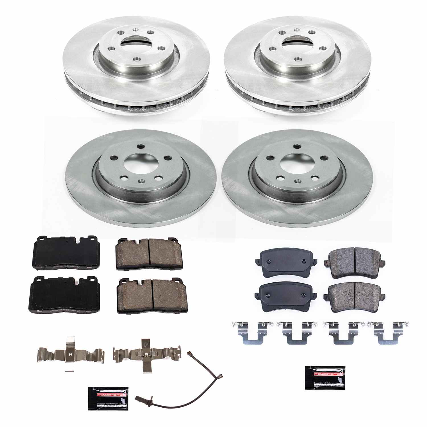 Power Stop 2013 Audi Q5 Front & Rear Autospecialty Brake Kit