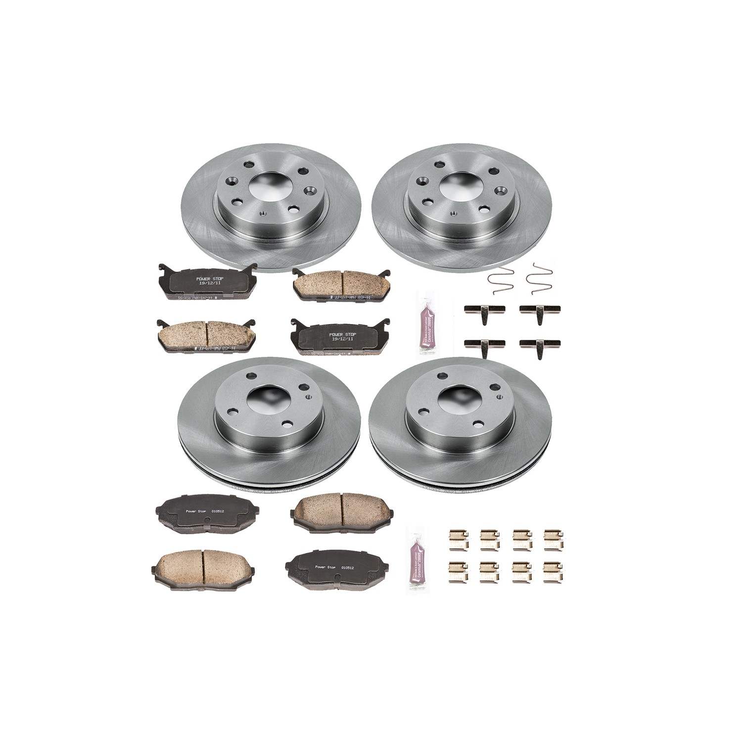 Power Stop 90-93 Mazda Miata Front & Rear Autospecialty Brake Kit