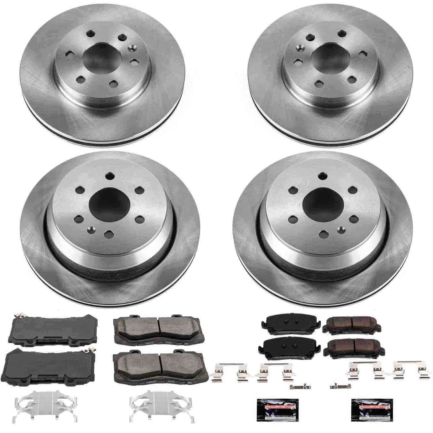 Power Stop 15-18 Chevrolet Colorado Front & Rear Autospecialty Brake Kit