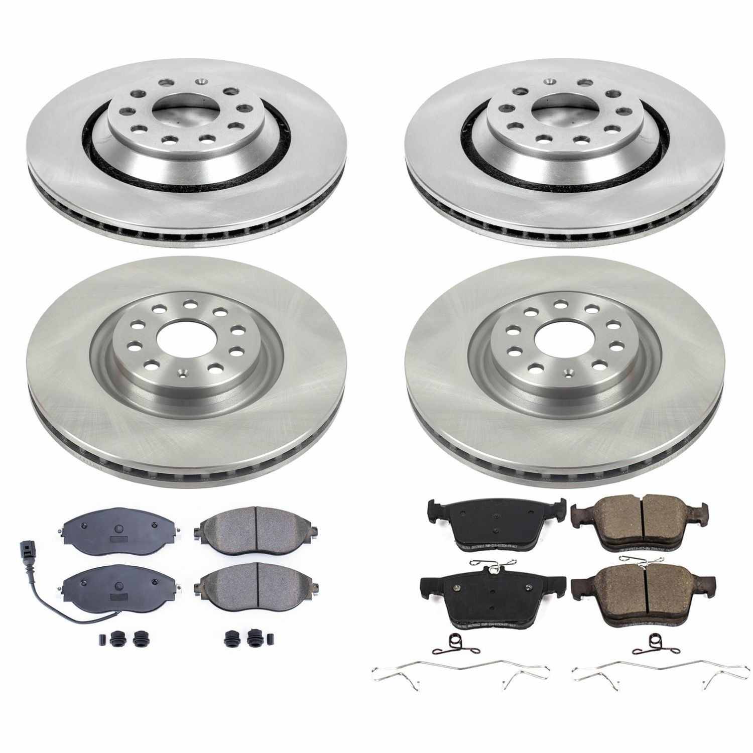 Power Stop 15-19 Volkswagen Golf R Front & Rear Autospecialty Brake Kit