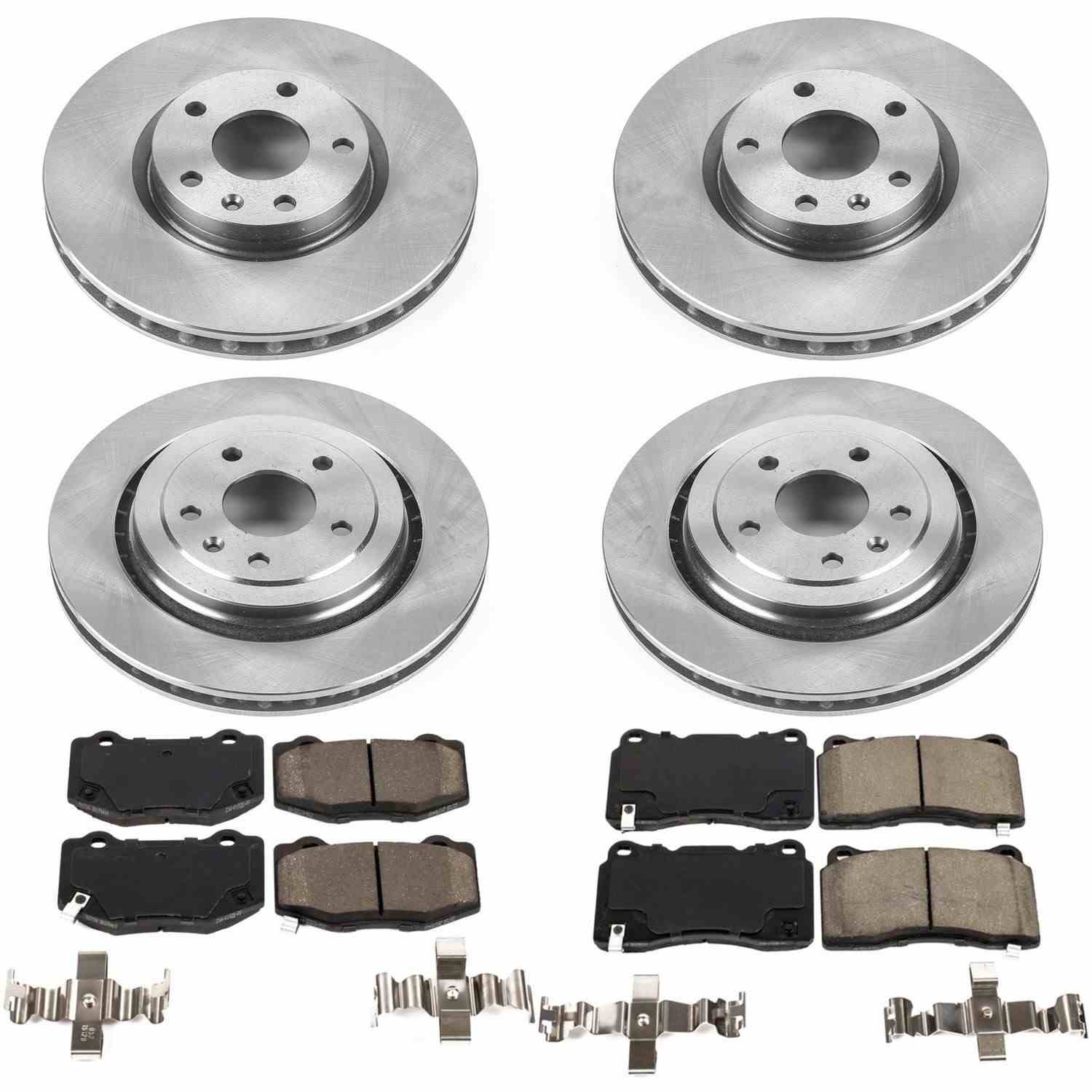 Power Stop 15-19 Chevrolet Corvette Front & Rear Autospecialty Brake Kit