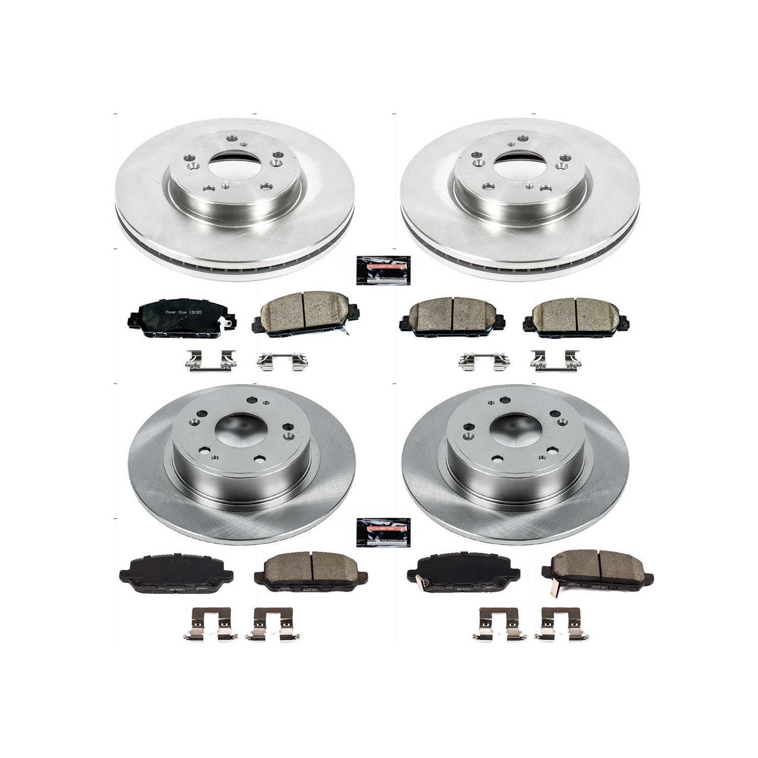 Power Stop 16-18 Honda HR-V Front & Rear Autospecialty Brake Kit