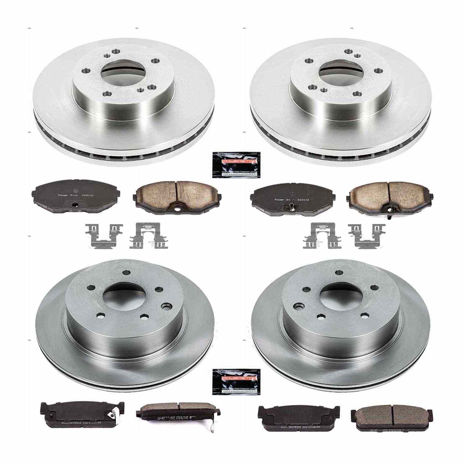 Power Stop 93-97 Infiniti J30 Front & Rear Autospecialty Brake Kit