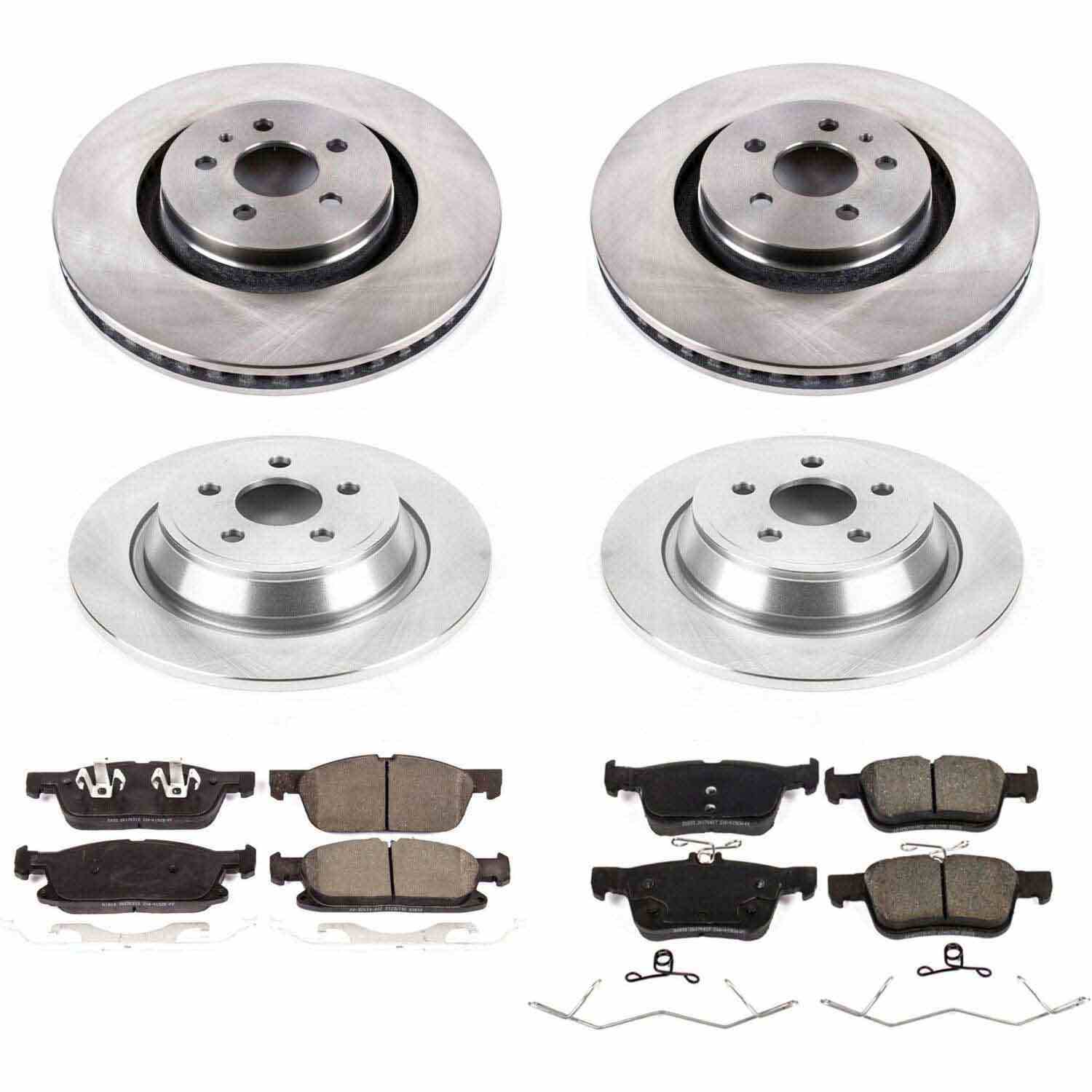 Power Stop 17-18 Lincoln Continental Front & Rear Autospecialty Brake Kit