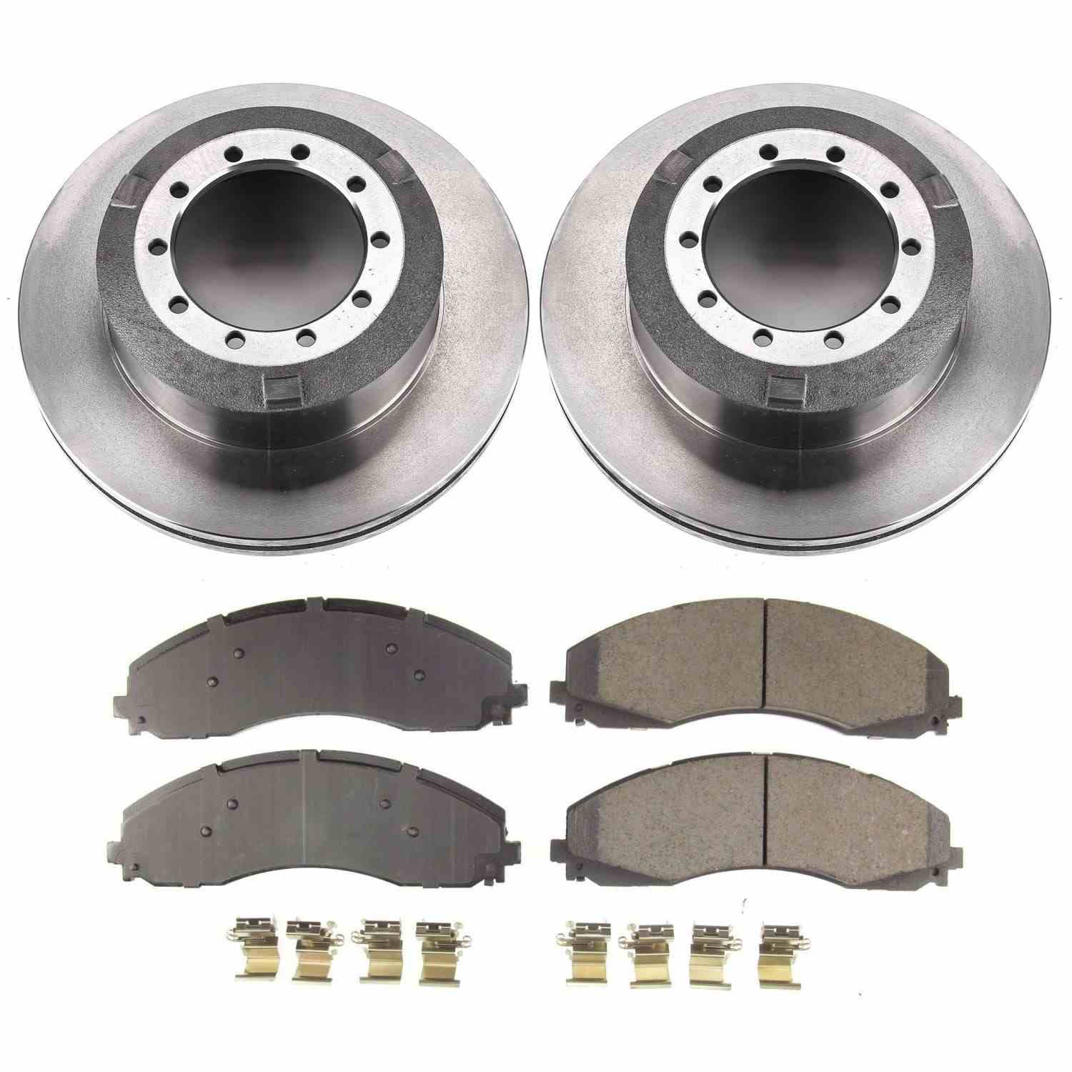 Power Stop 17-22 Ford F-550 Super Duty Rear Autospecialty Brake Kit