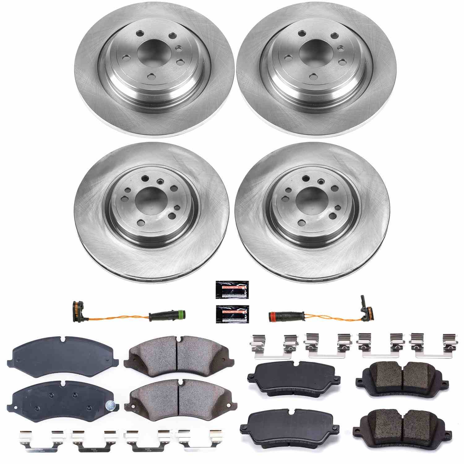 Power Stop 2016 Mercedes-Benz GLE300d Front & Rear Autospecialty Brake Kit