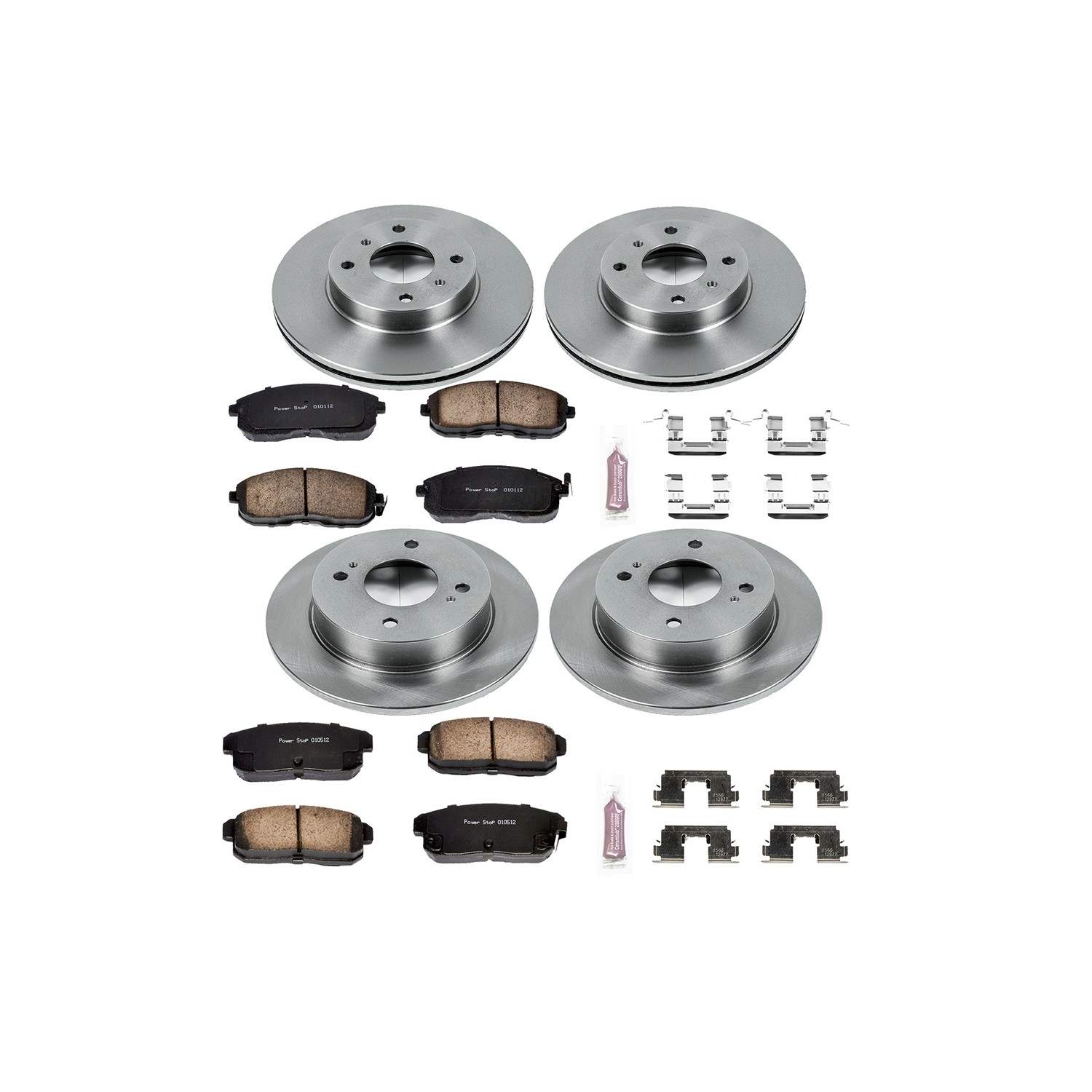 Power Stop 01-02 Infiniti G20 Front & Rear Autospecialty Brake Kit