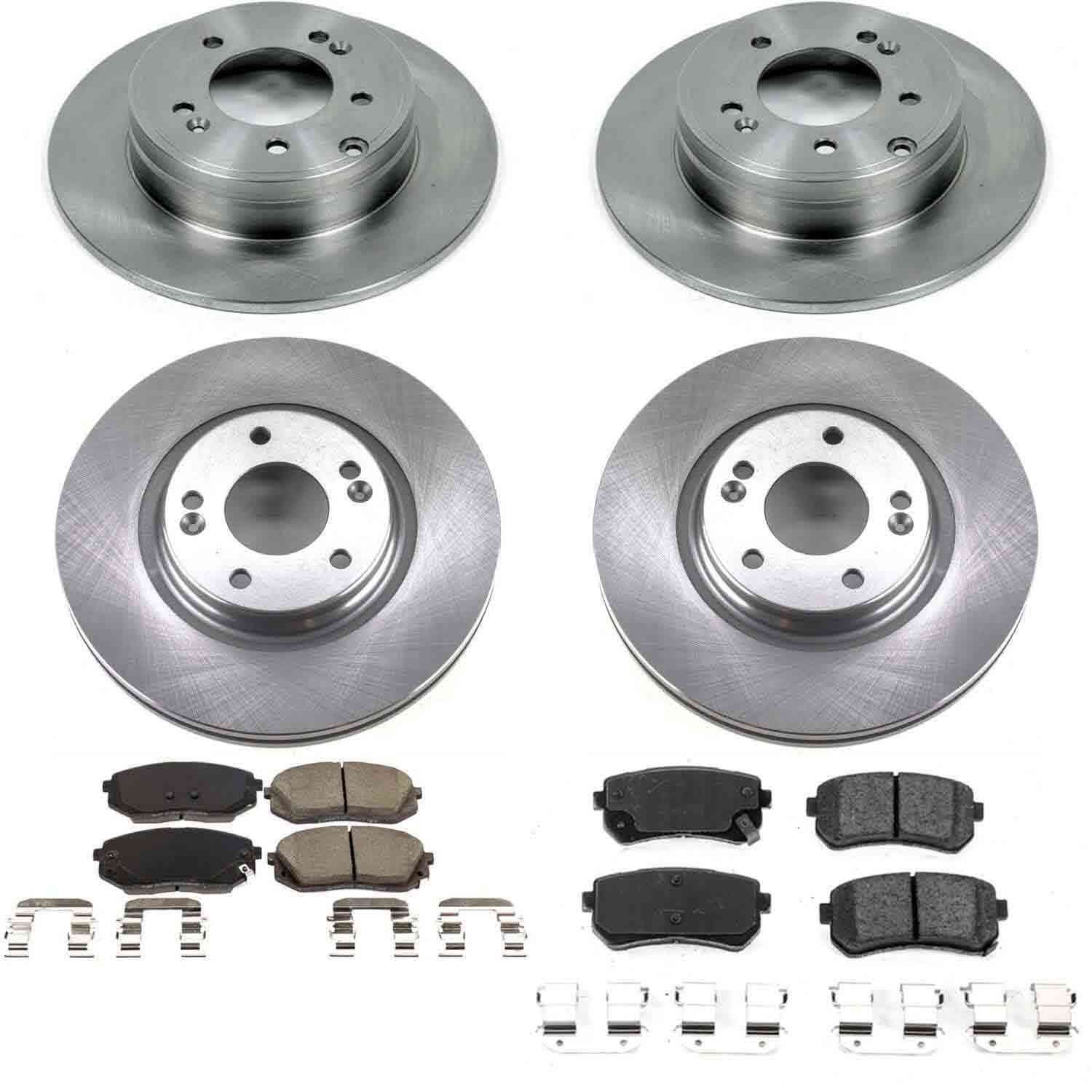 Power Stop 16-19 Hyundai Sonata Front & Rear Autospecialty Brake Kit