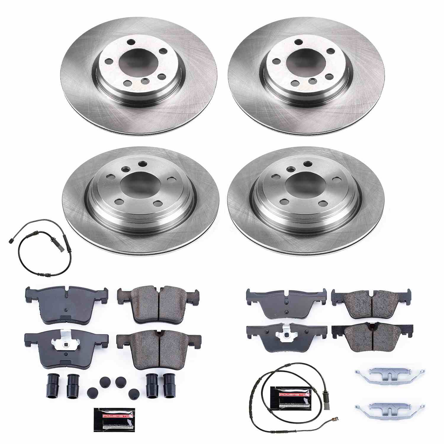 Power Stop 13-14 BMW 328i xDrive Front & Rear Autospecialty Brake Kit