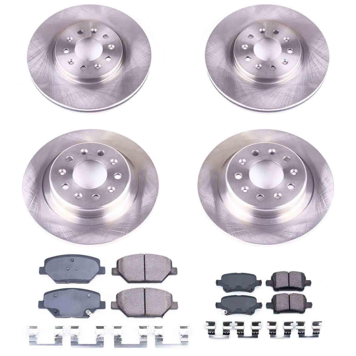 Power Stop 17-19 Buick LaCrosse Front & Rear Autospecialty Brake Kit