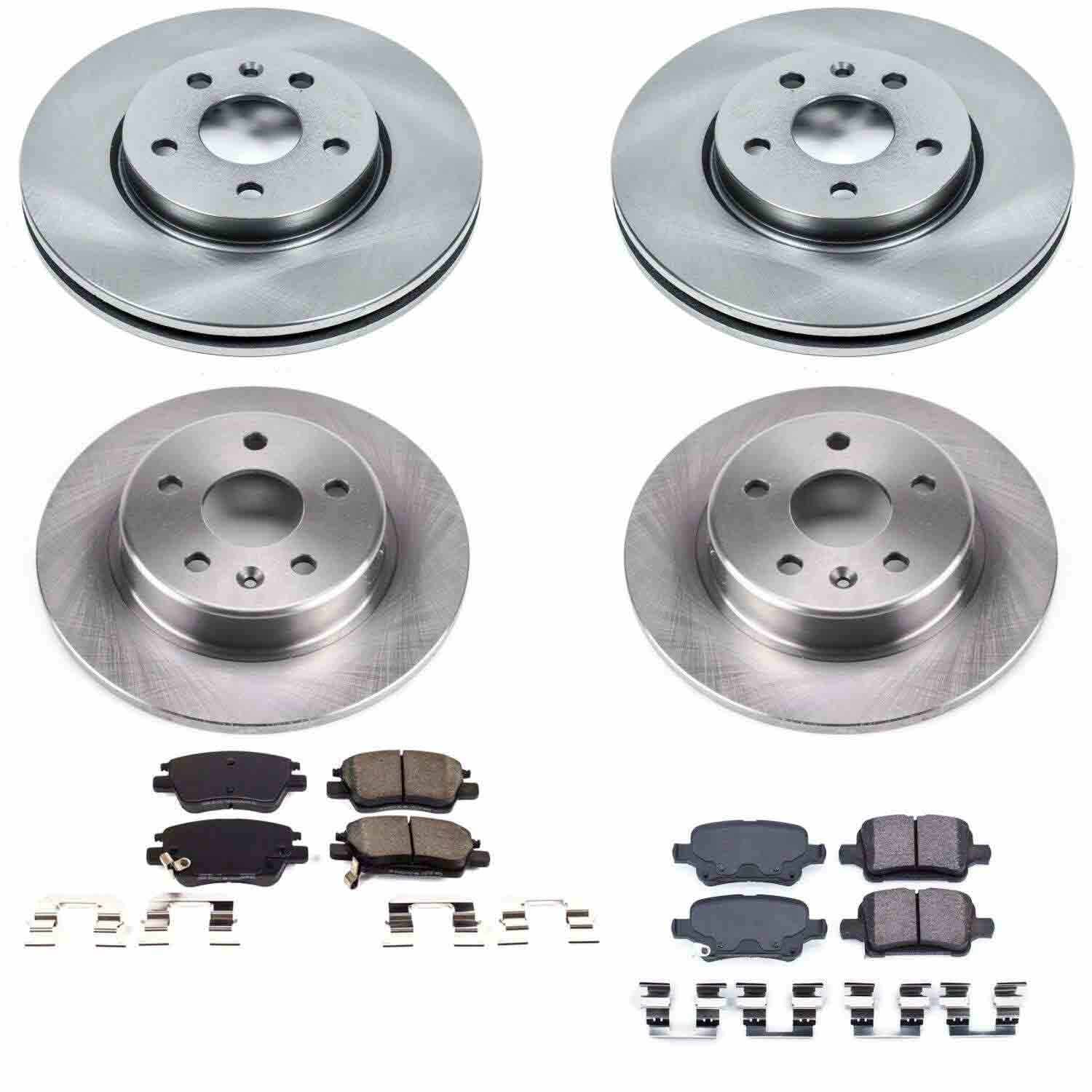Power Stop 17-18 Chevrolet Bolt EV Front & Rear Autospecialty Brake Kit