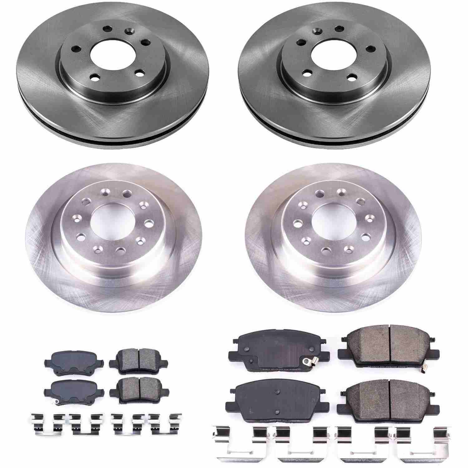 Power Stop 18-19 Buick LaCrosse Front & Rear Autospecialty Brake Kit