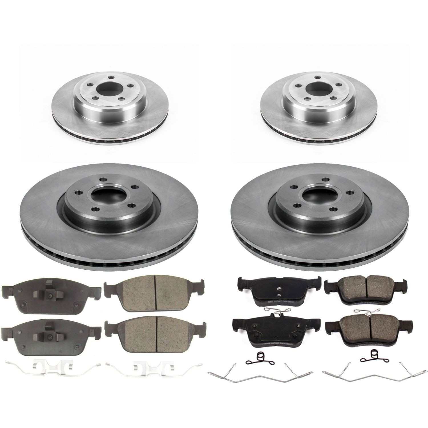 Power Stop 17-18 Ford Escape Front & Rear Autospecialty Brake Kit