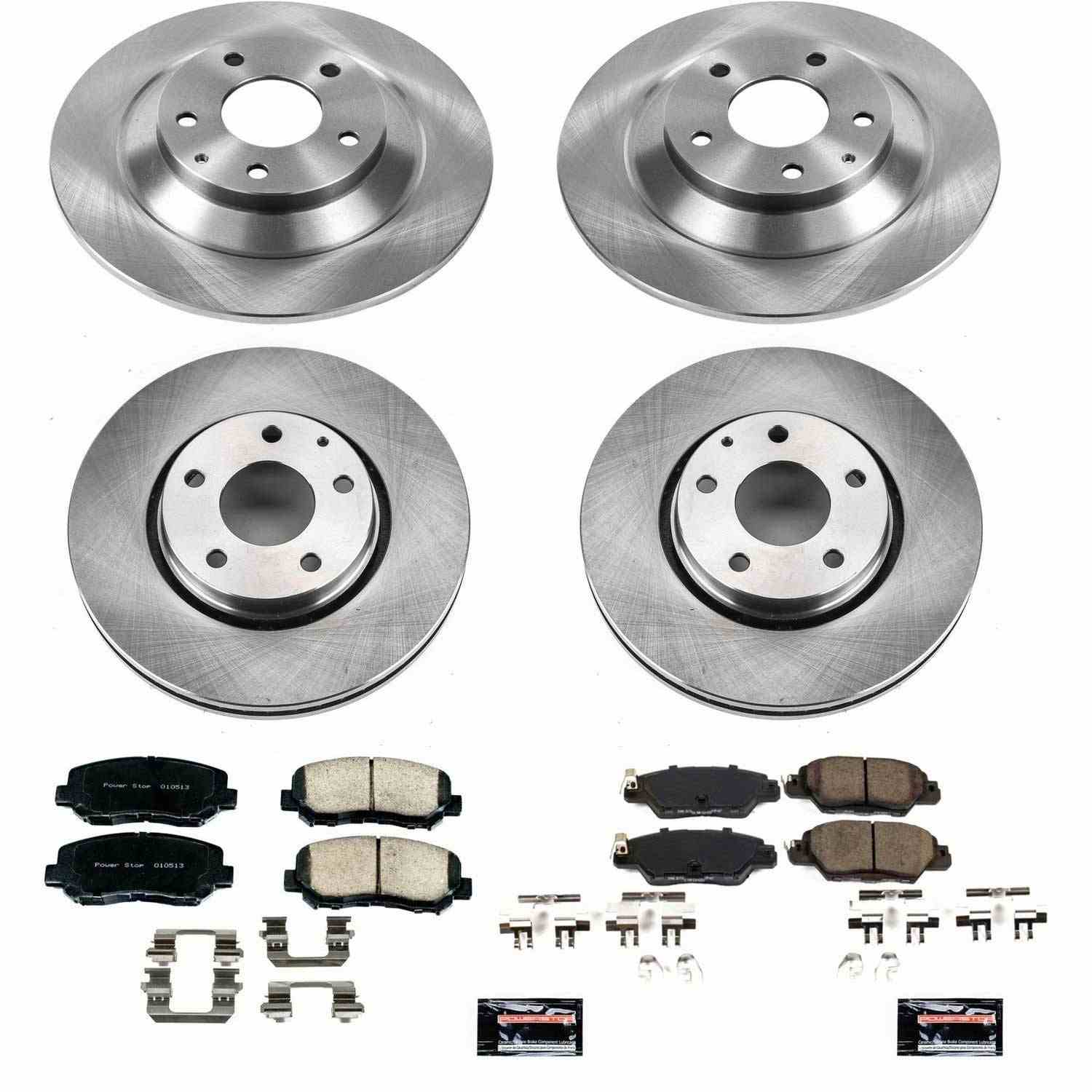 Power Stop 16-18 Mazda CX-5 Front & Rear Autospecialty Brake Kit