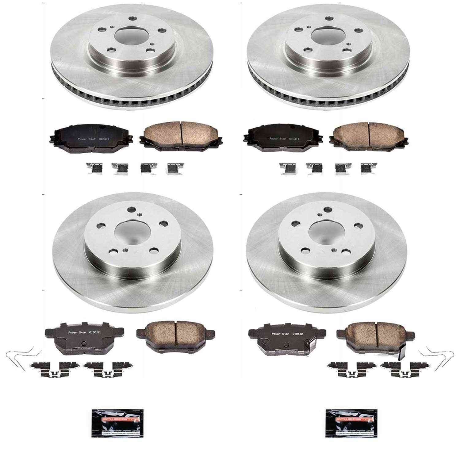 Power Stop 2016 Scion iM Front & Rear Autospecialty Brake Kit