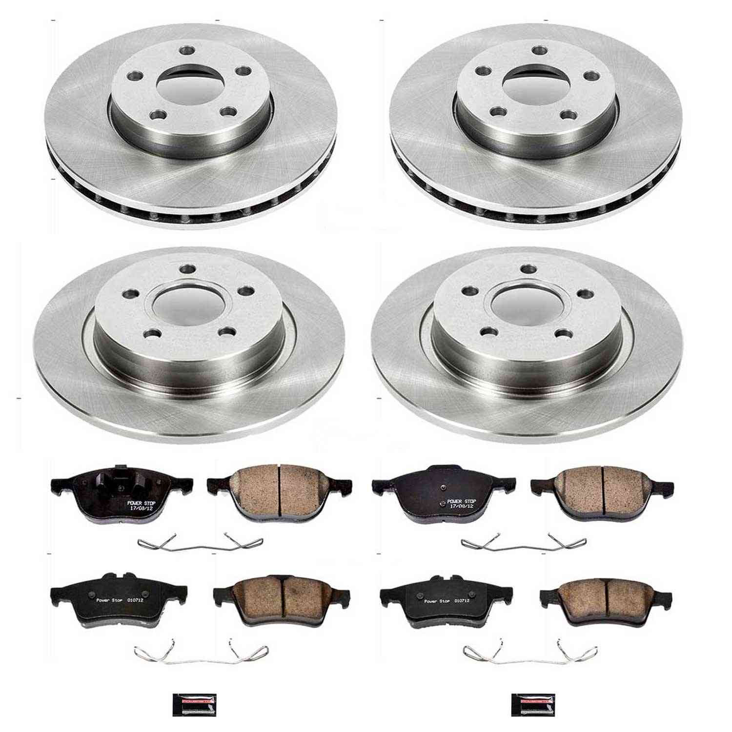 Power Stop 12-13 Volvo C30 Front & Rear Autospecialty Brake Kit