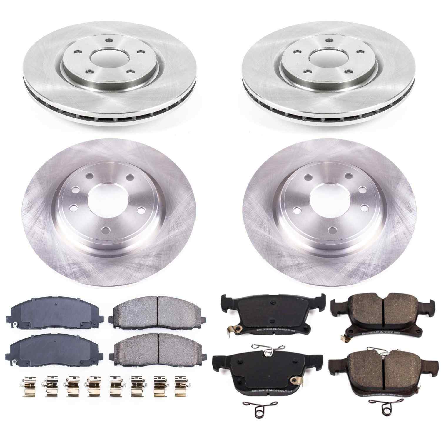 Power Stop 17-19 Chrysler Pacifica Front & Rear Autospecialty Brake Kit